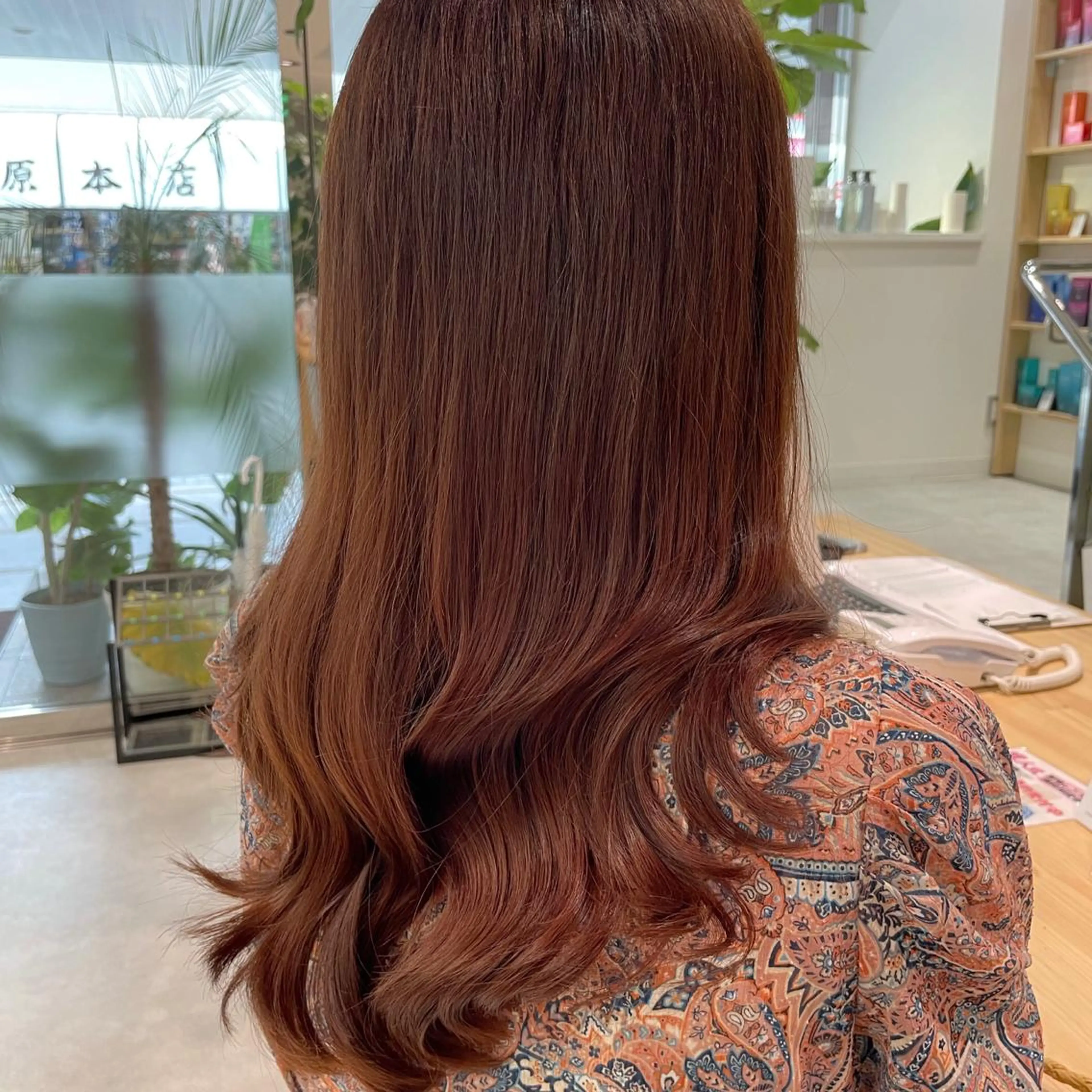 ロング カラー ヘアカラー これた🧸ヘアメ職人 ♡髪質改善♡カラーのヘアスタイル