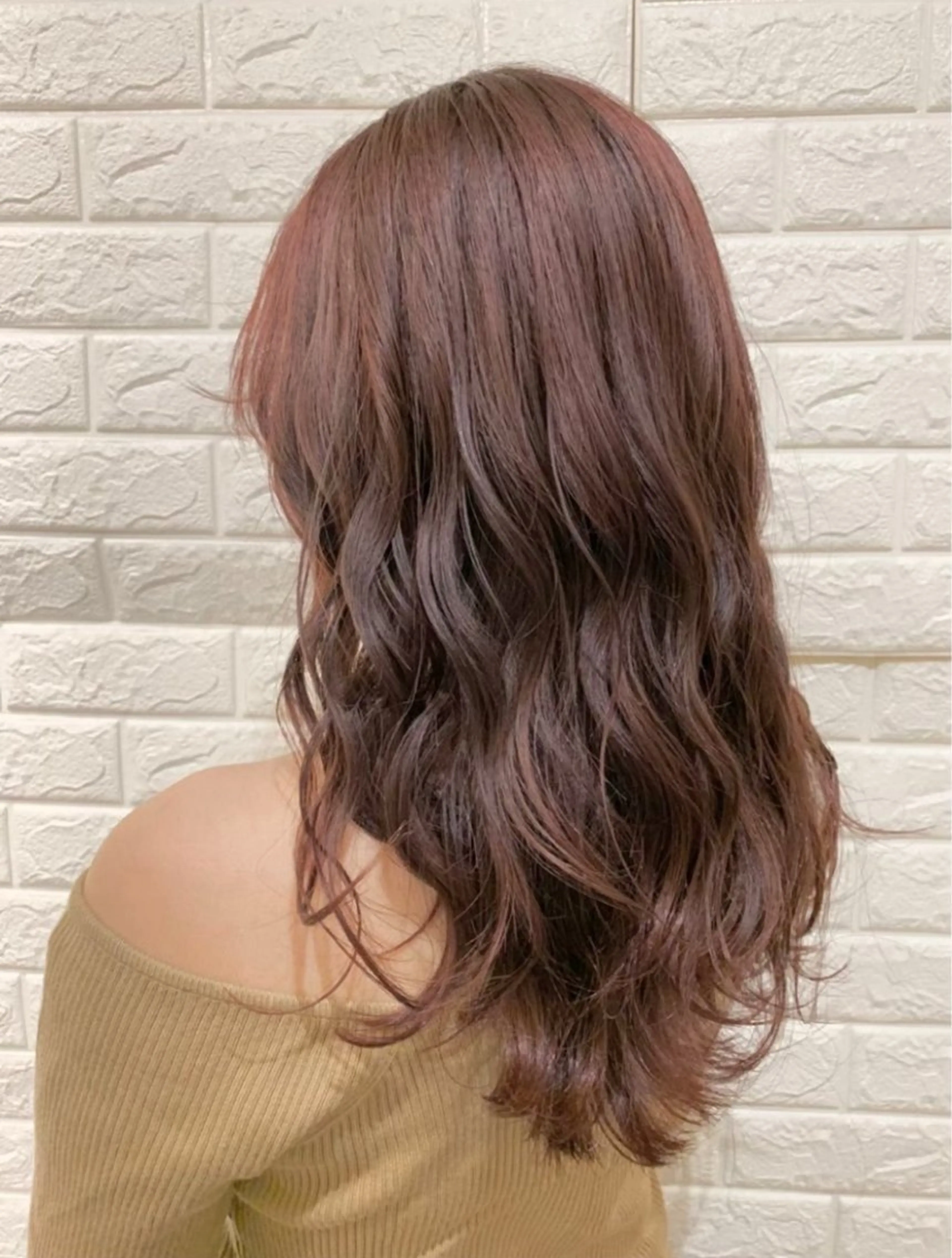 ロング カラー トリートメント 🌷BASSA池袋 🌷ミネモモ🍑🤍のヘアスタイル