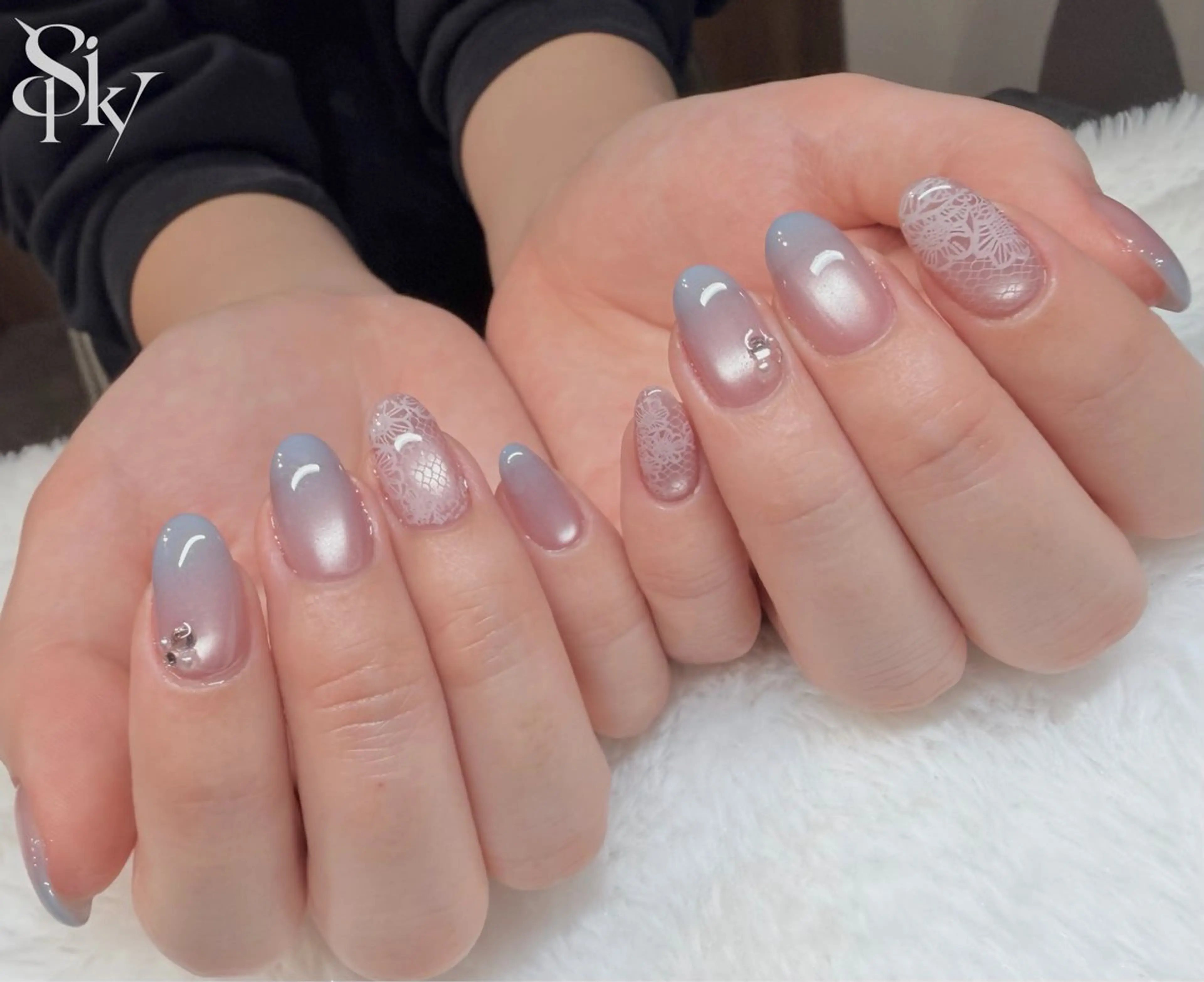 ネイル ハンドネイル Spiky とうげ ふうかのネイルデザイン