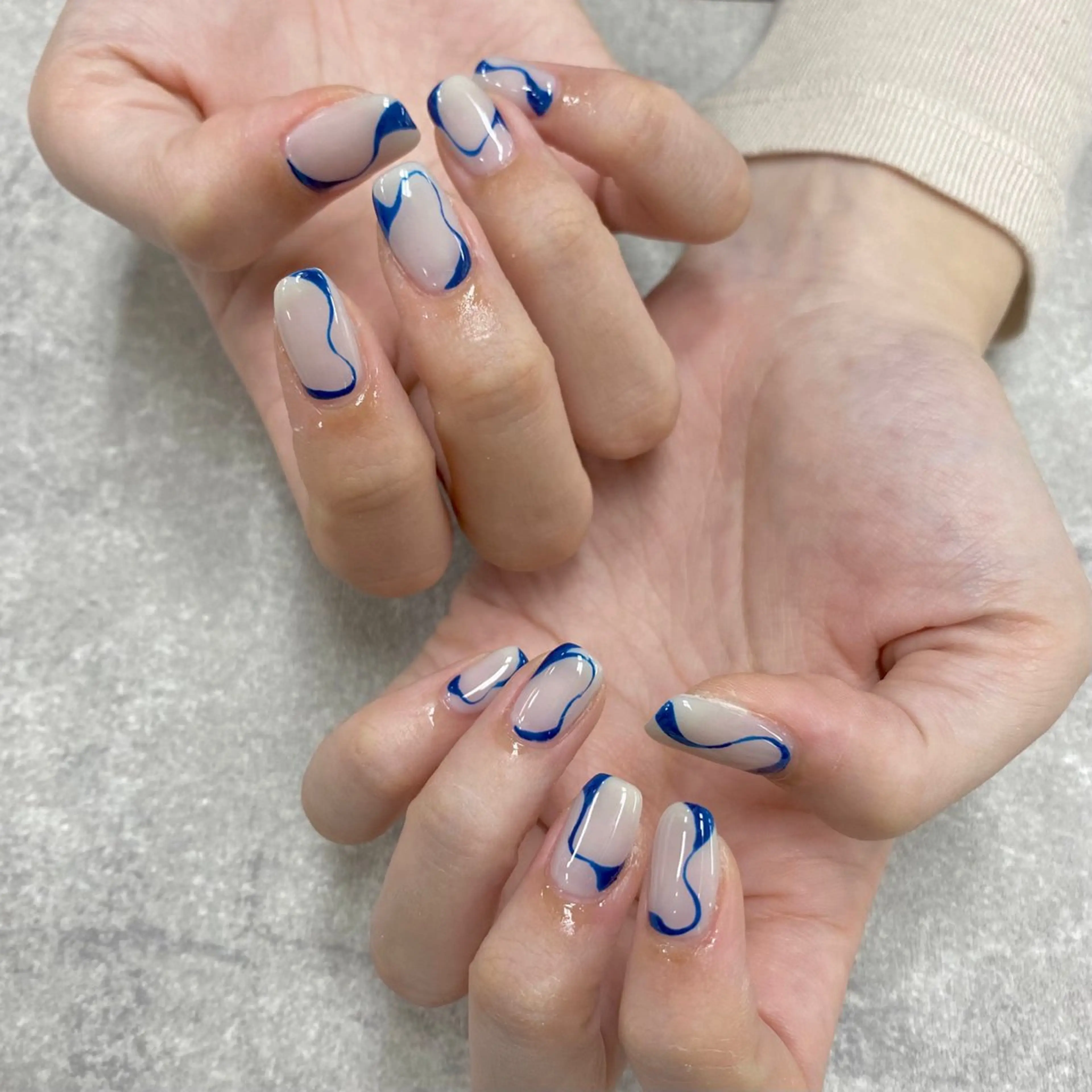 ネイル ニュアンスネイル ハンドネイル NUMAZAWA KASUMIのネイルデザイン