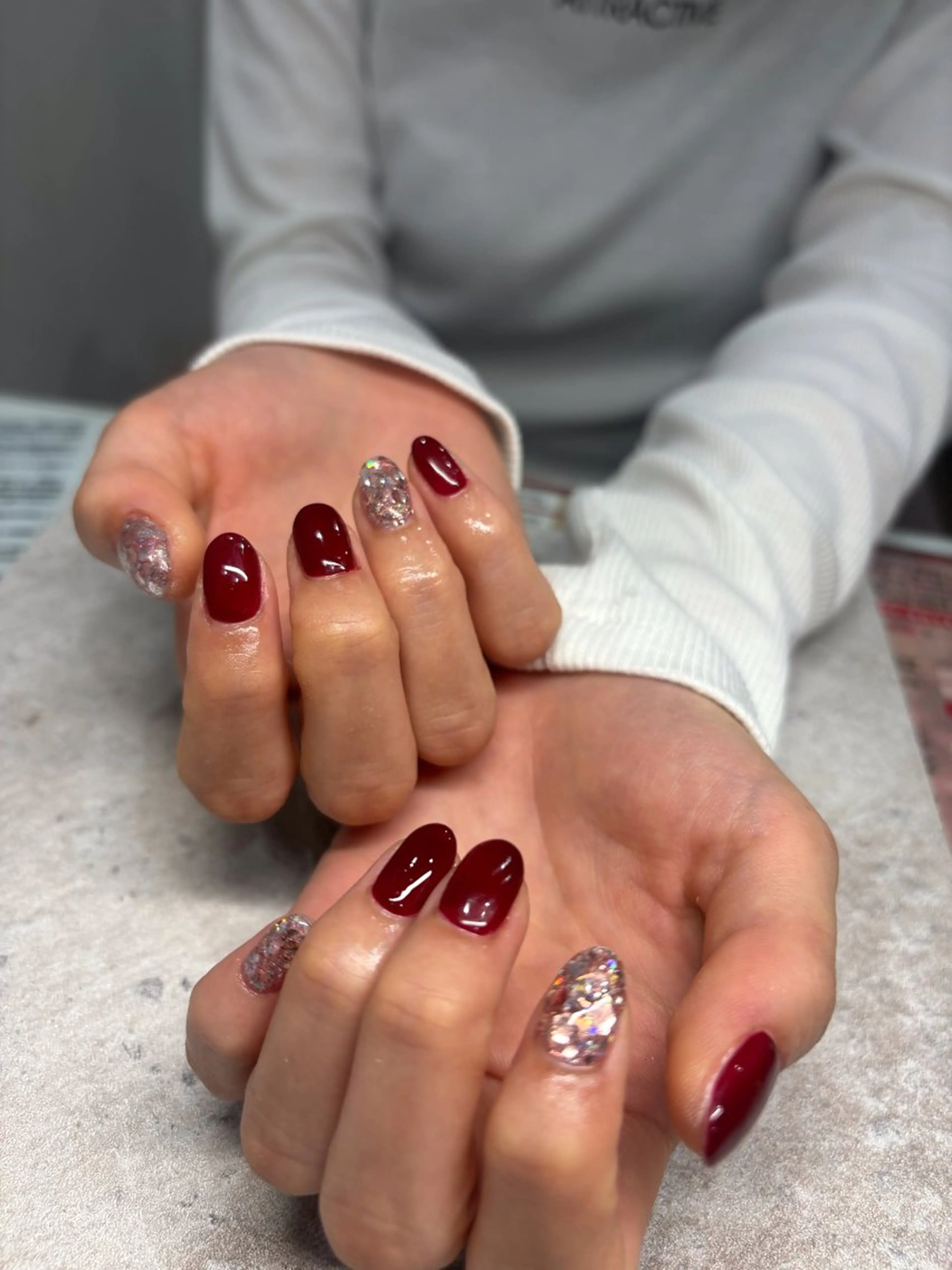 ネイル ラメ(グリッター) LICO 一宮ネイリストのネイルデザイン