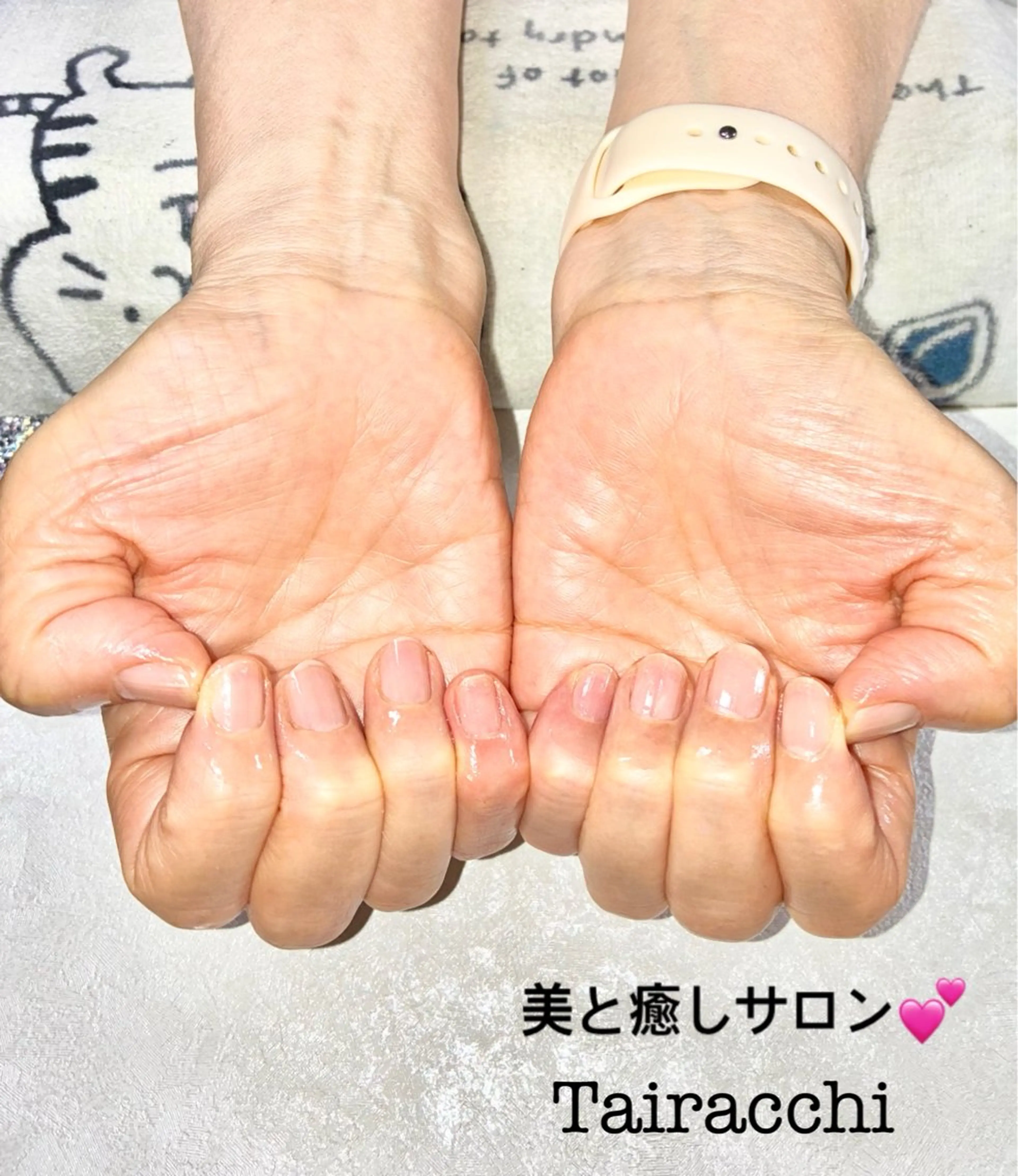 ネイル ラメ(グリッター) ハンドケア Tairacchi タイラッチのエステ・リラクイメージ