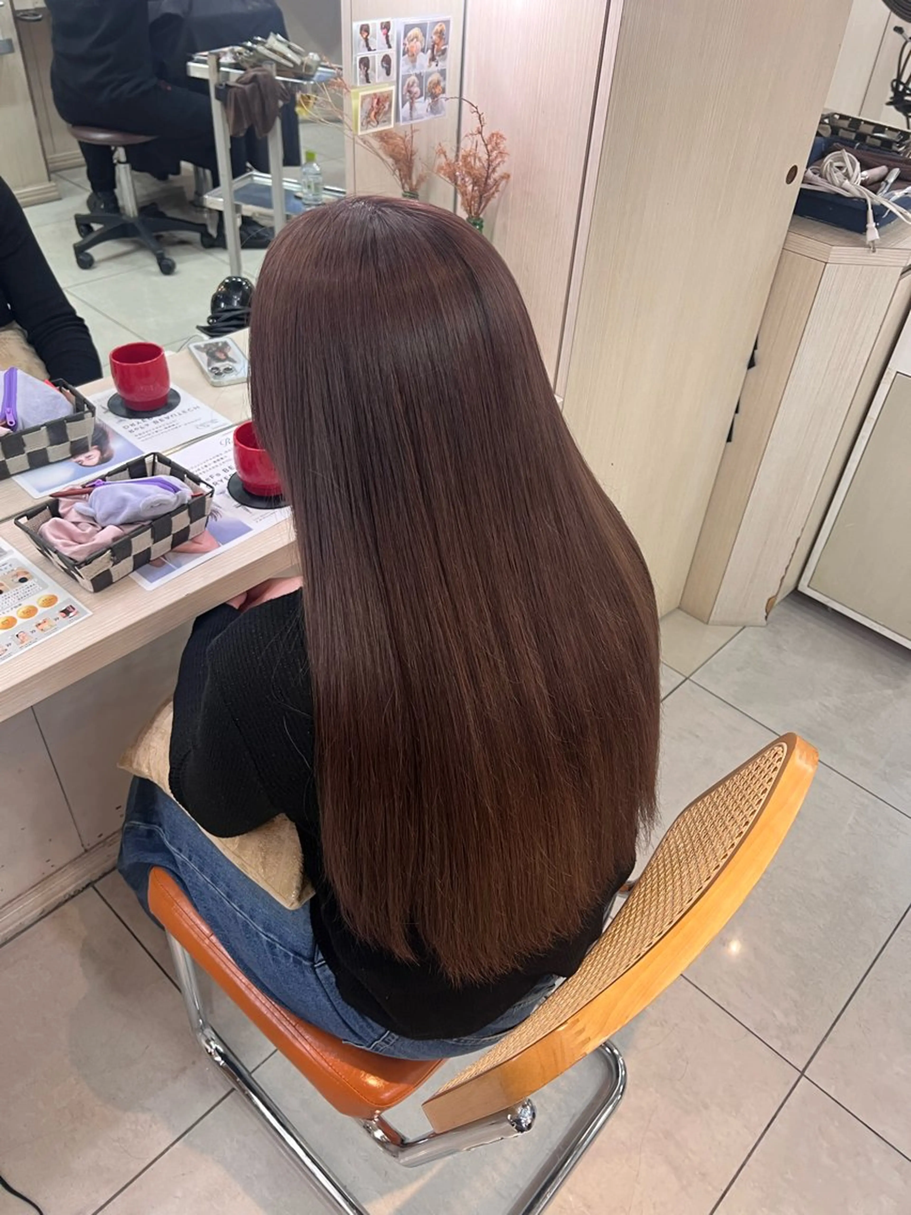 ロング カラー 横浜/ミルクティー カラー🤍みうのヘアスタイル