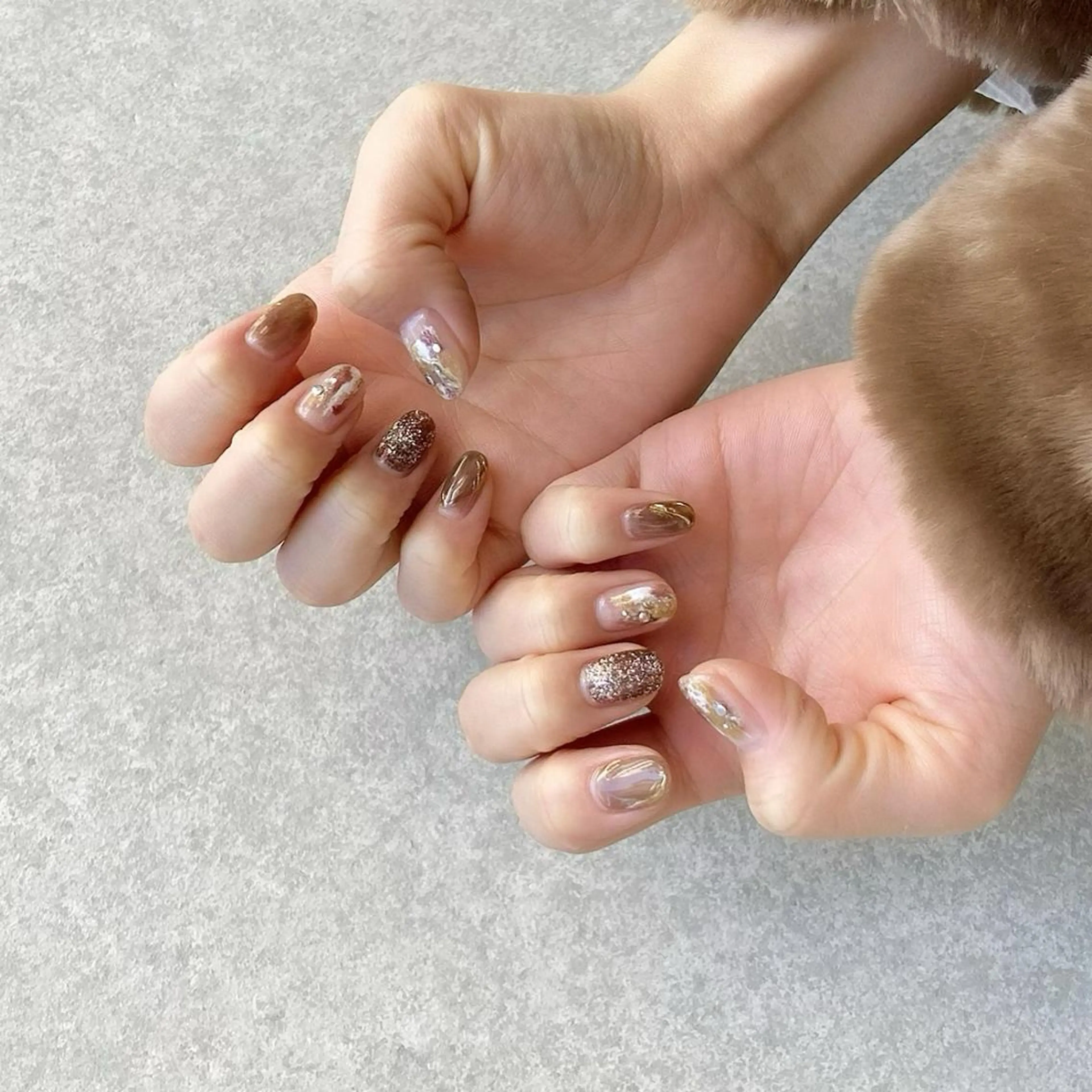 ネイル アートネイル ジェルネイル ニュアンスネイル ハンドネイル nail salon Soeurのネイルデザイン