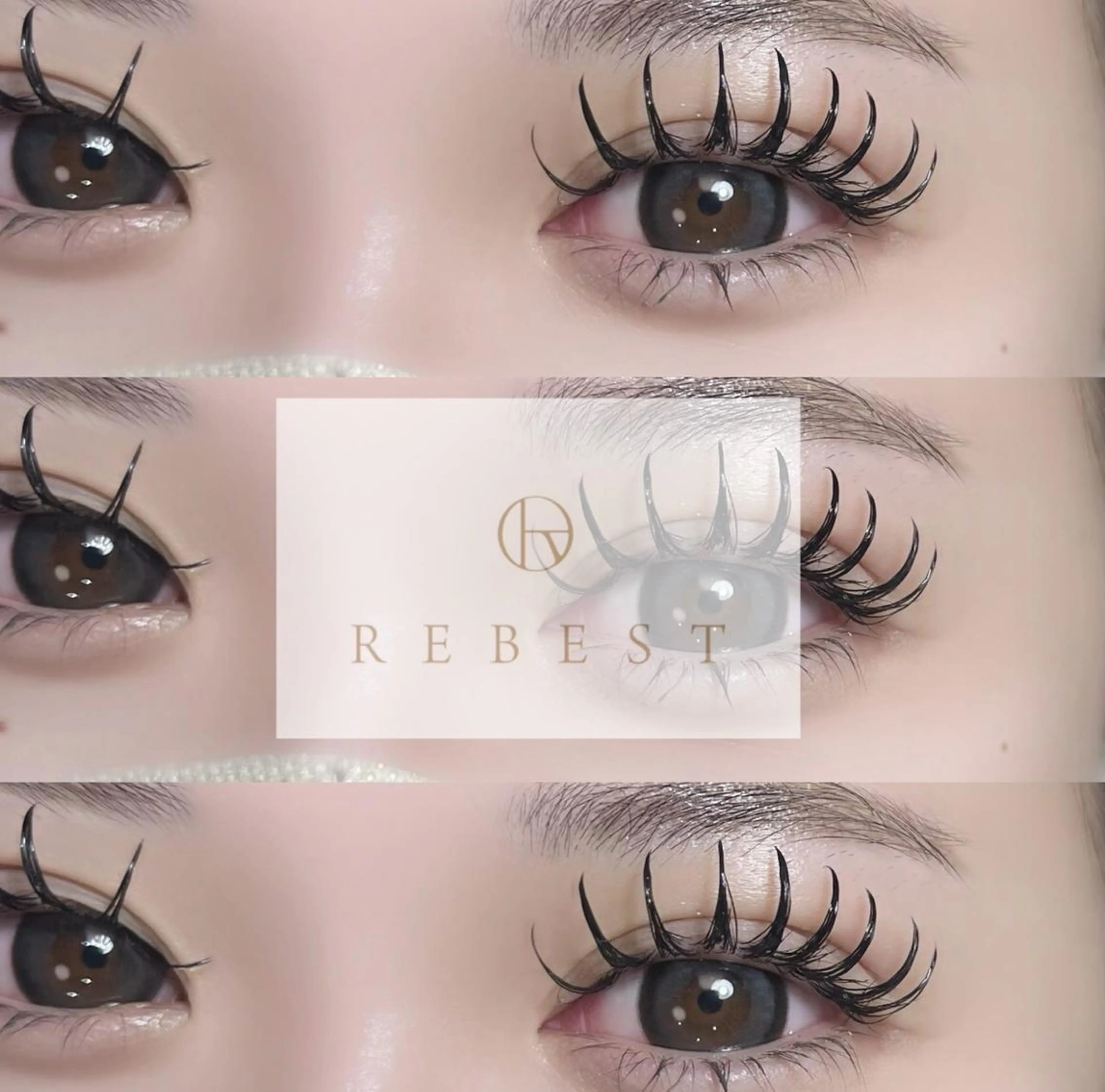 マツエク・マツパ マツエク ＲＥＢＥＳＴ ｅｙｅｌａｓｈのマツエク・マツパデザイン
