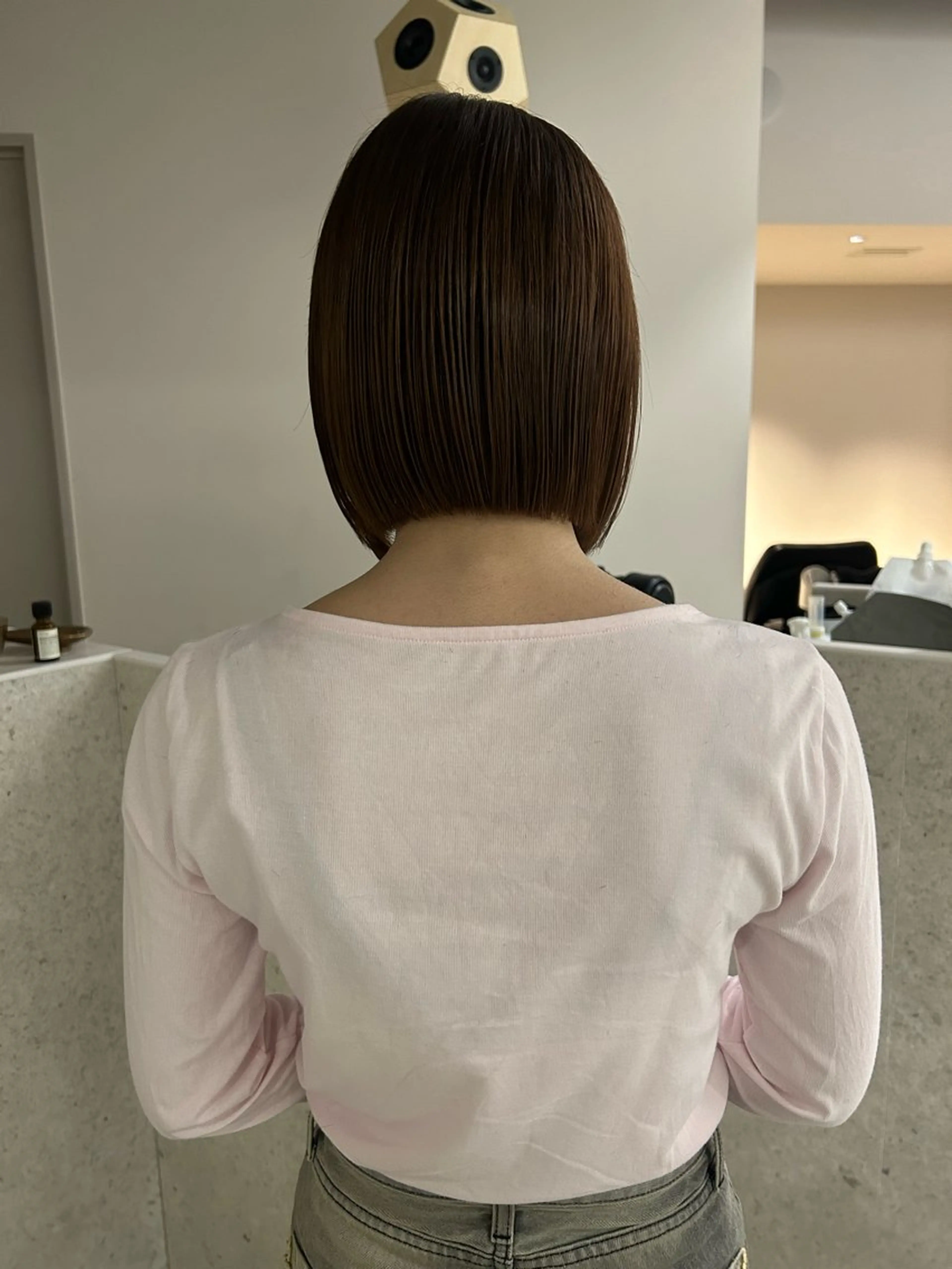 ショート ボブ 縮毛矯正 aika/パーマ/ ショート/伏見のヘアスタイル