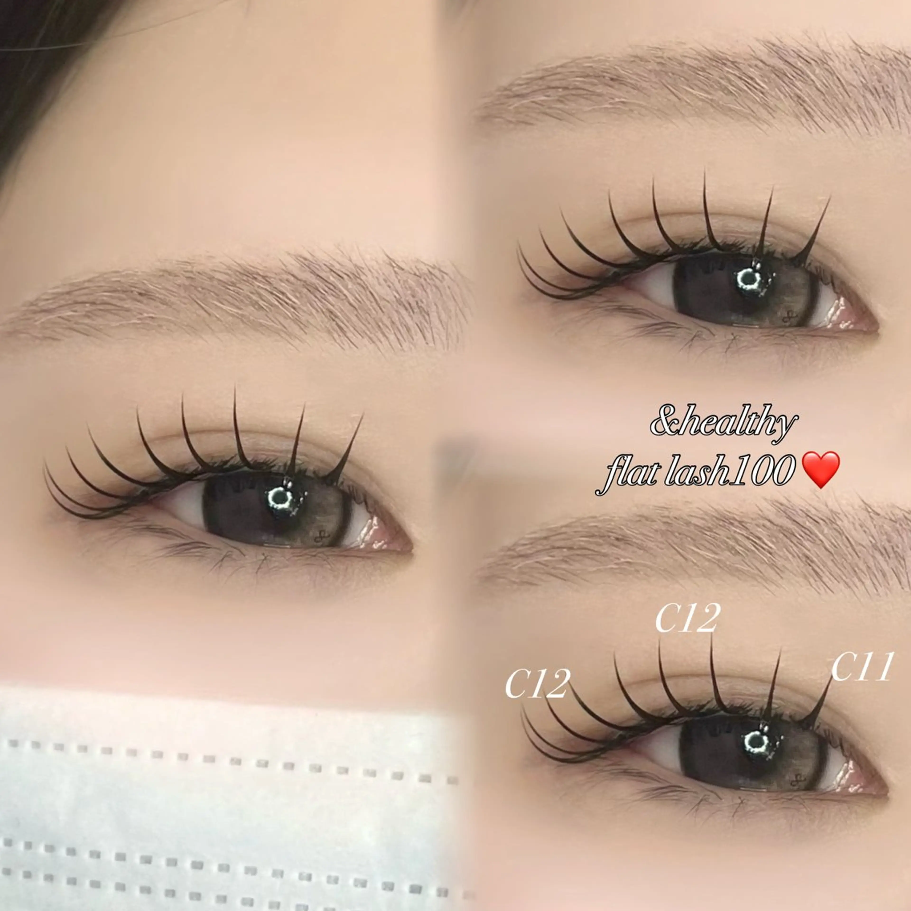 マツエク・マツパ マツエク mark Moeのマツエク・マツパデザイン