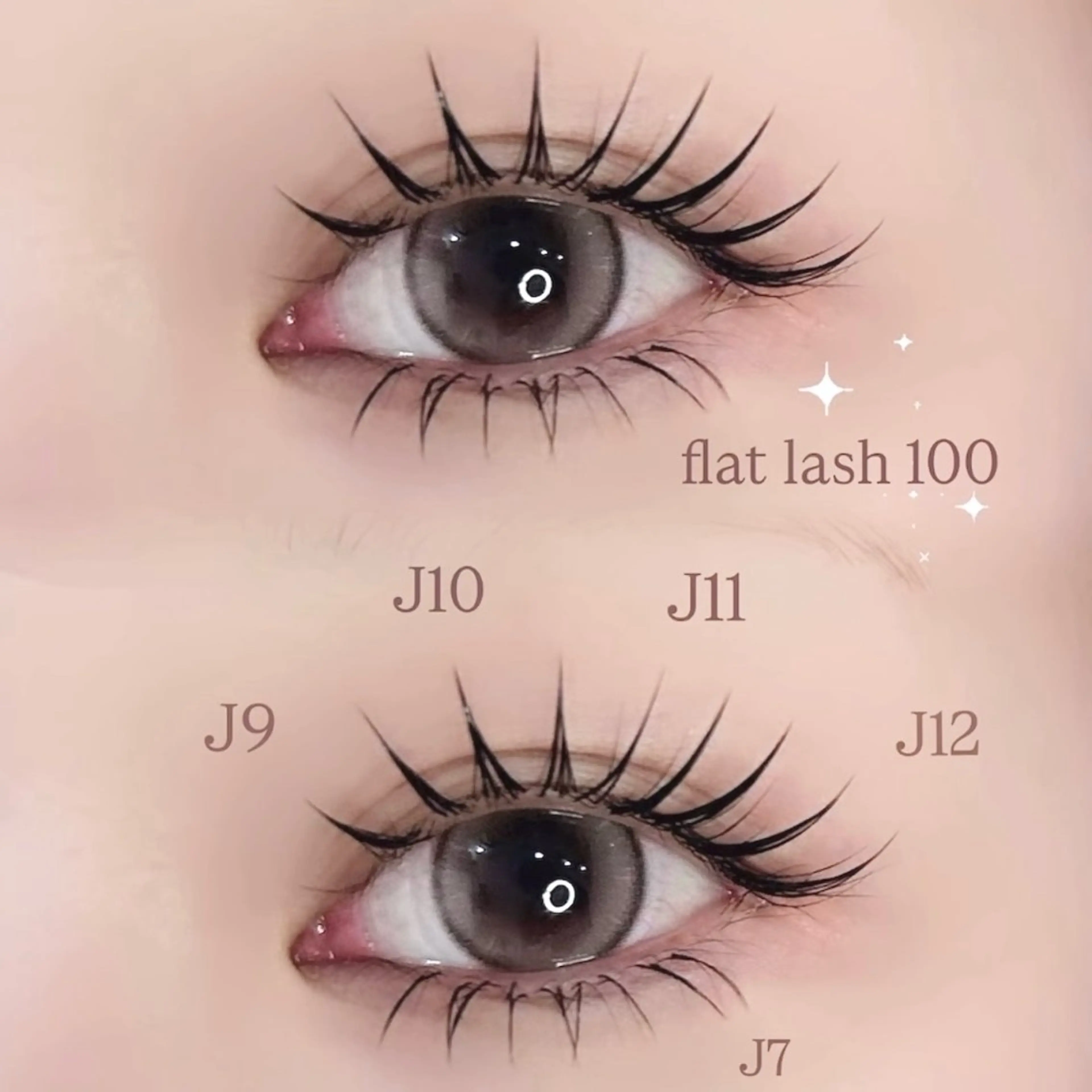 マツエク・マツパ フラットラッシュ ワックス脱毛 GALN 🎀 yumi パリエクのマツエク・マツパデザイン