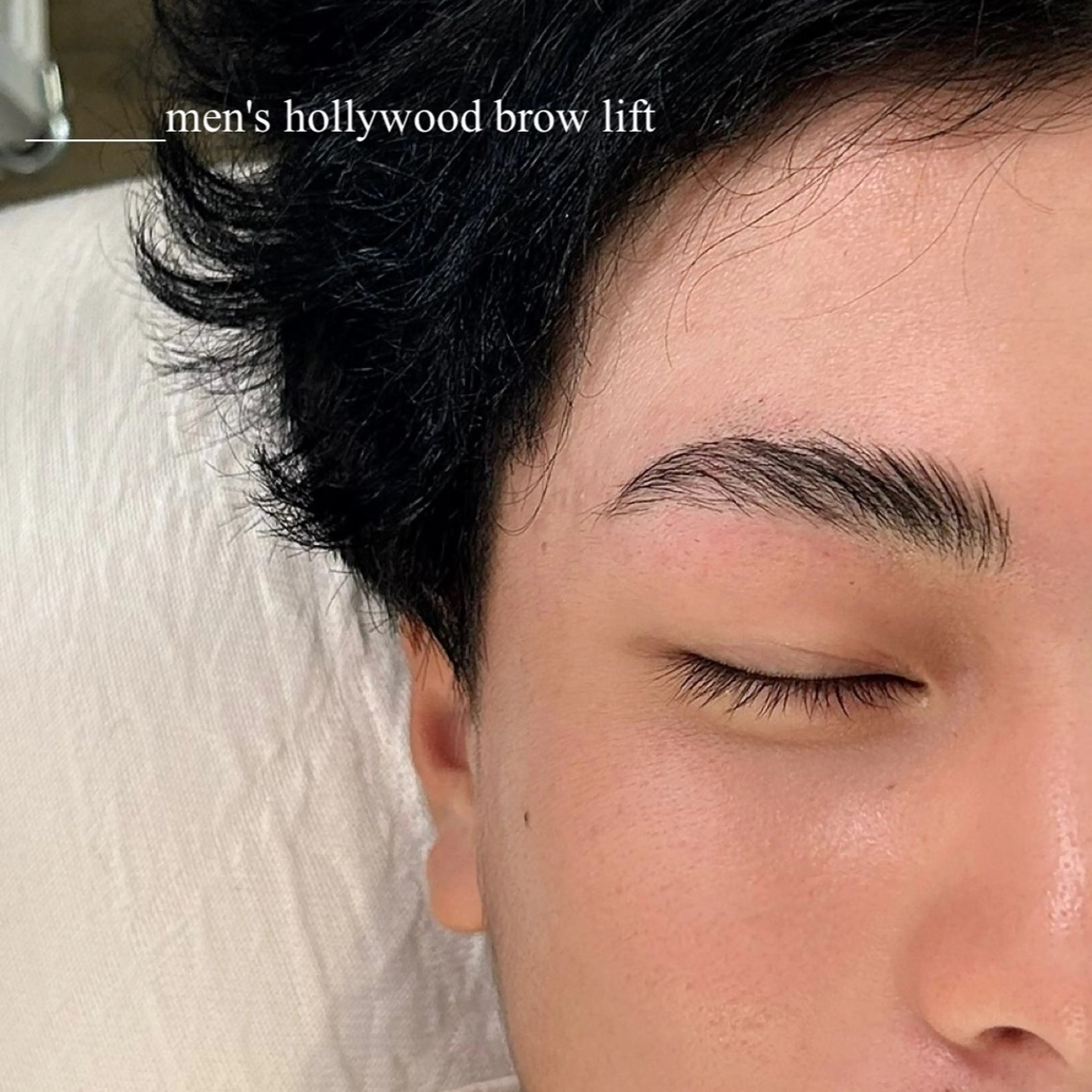 メンズ アイブロウ ハリウッドブロウリフト メンズアイブロウ ワックス脱毛 その他(アイブロウ) GO TODAY SHAiRE SALON Vellmie店所属・吉祥寺kasumi 🌛eye/browのマツエク・マツパデザイン
