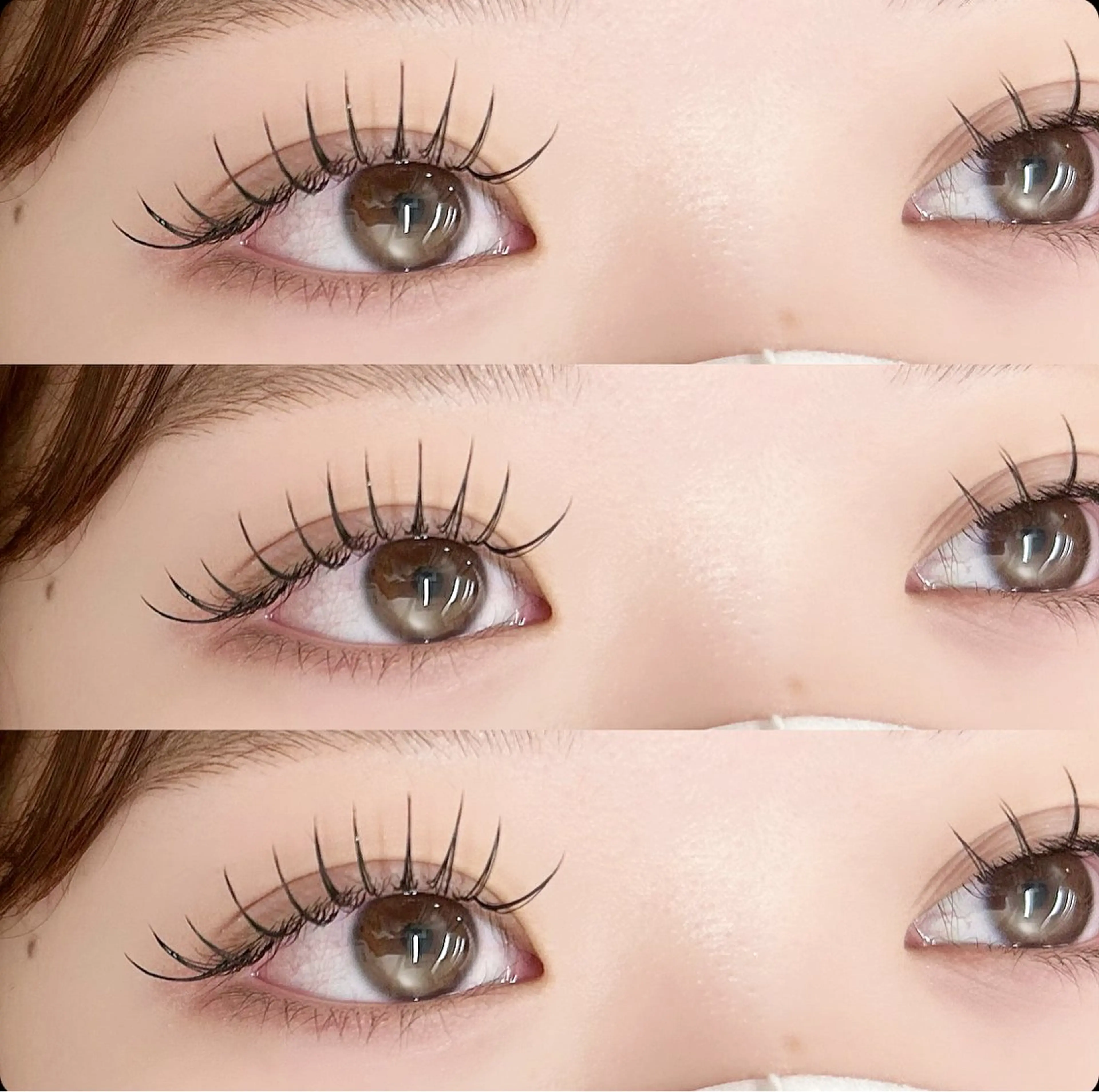 マツエク・マツパ 束感まつ毛 フラットラッシュ マツエク eyelist .Ariのマツエク・マツパデザイン