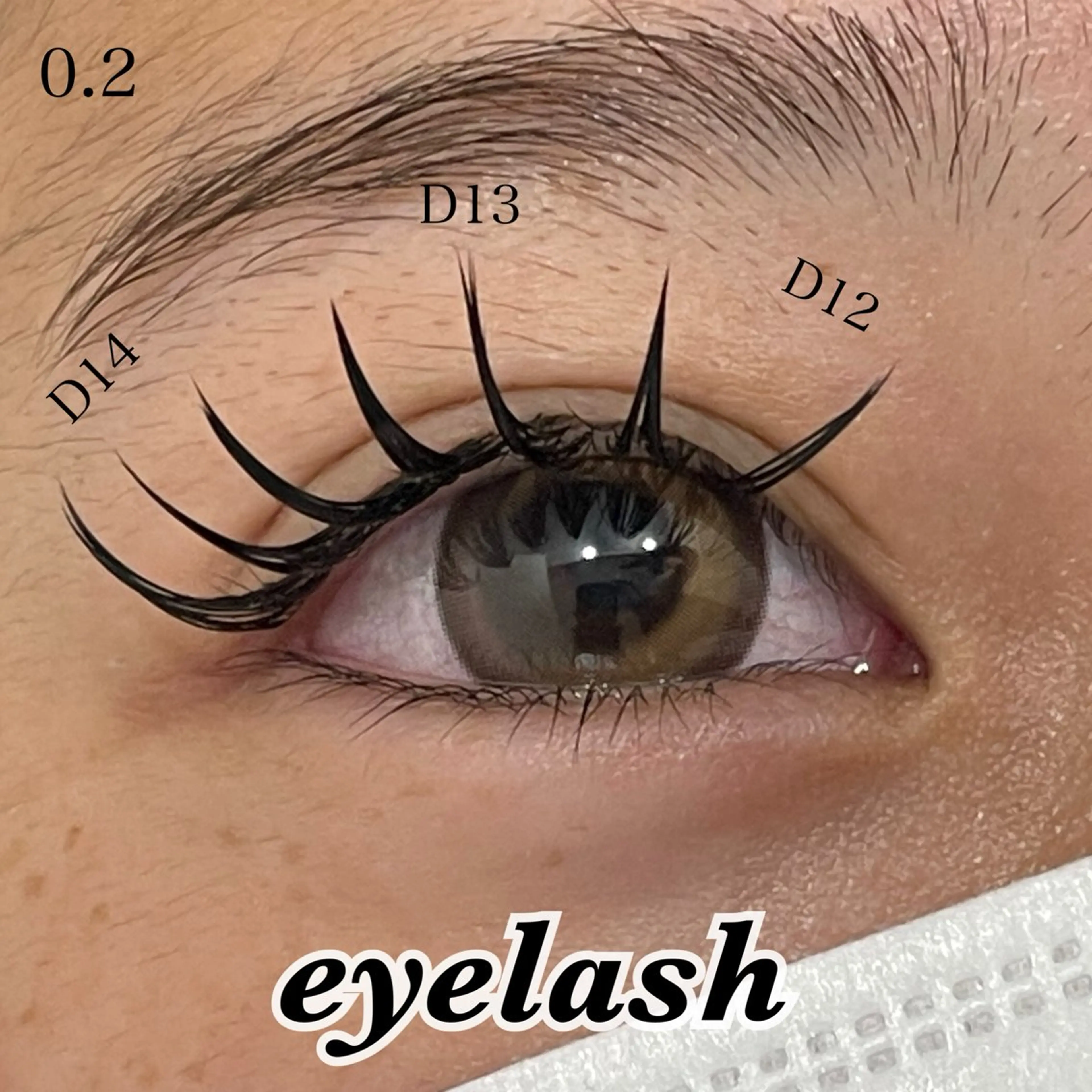 マツエク・マツパ 🌺KOKOA🌺 merci横浜のマツエク・マツパデザイン