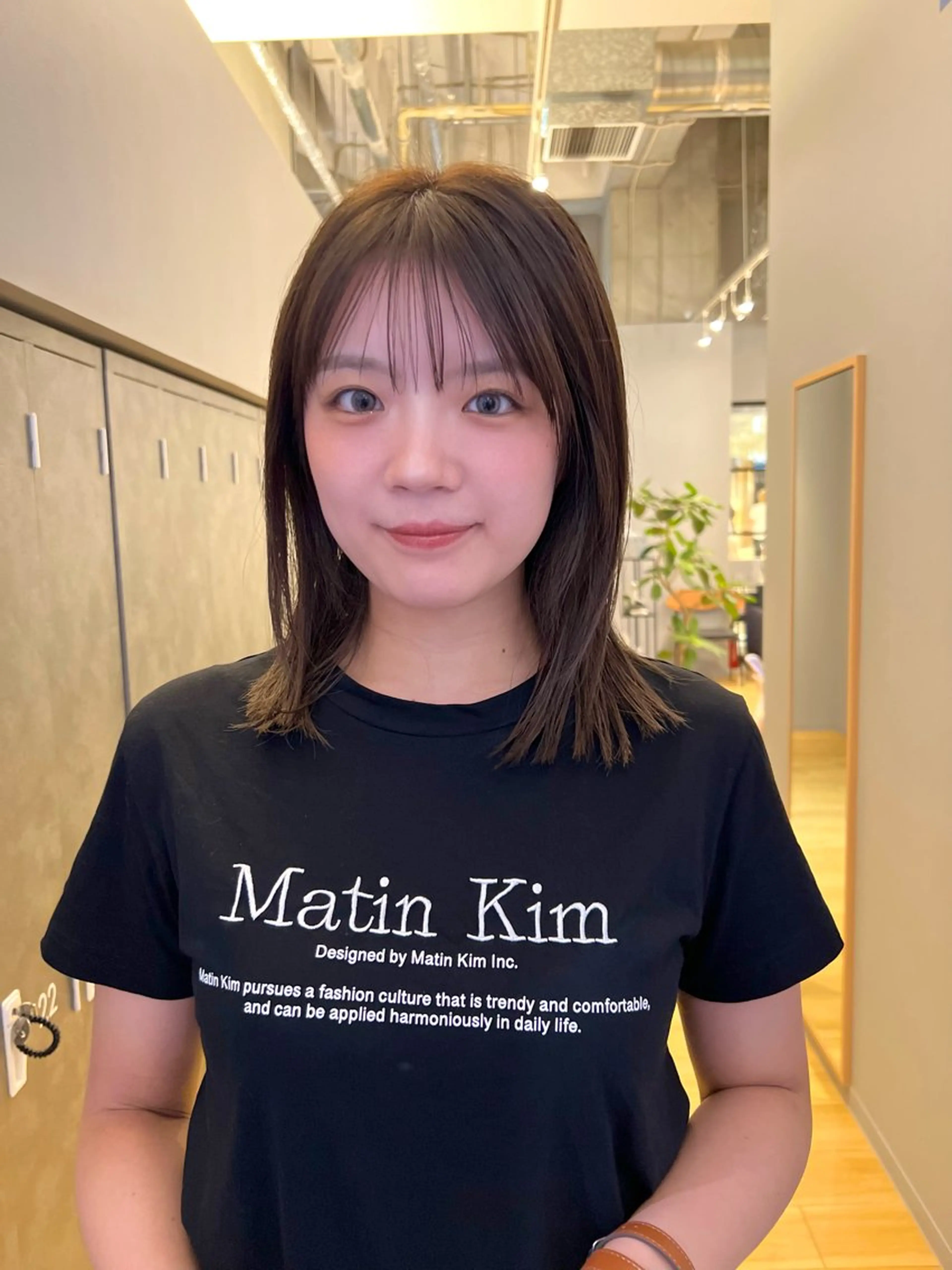 ミディアム GIEN NU茶屋町+所属・荒金 昴のヘアスタイル