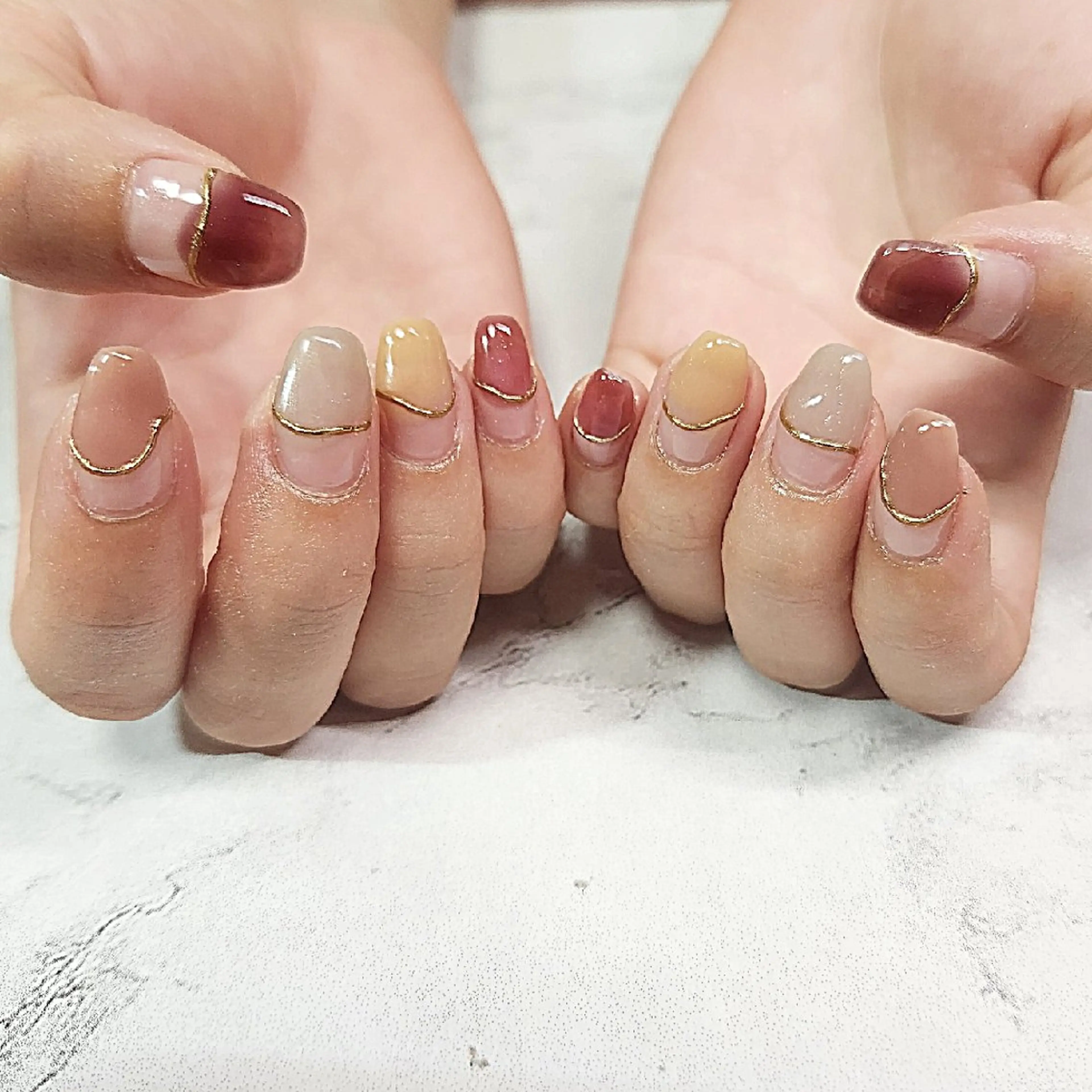 ネイル ハンドネイル 博多ネイル ｍｉｍｉのネイルデザイン