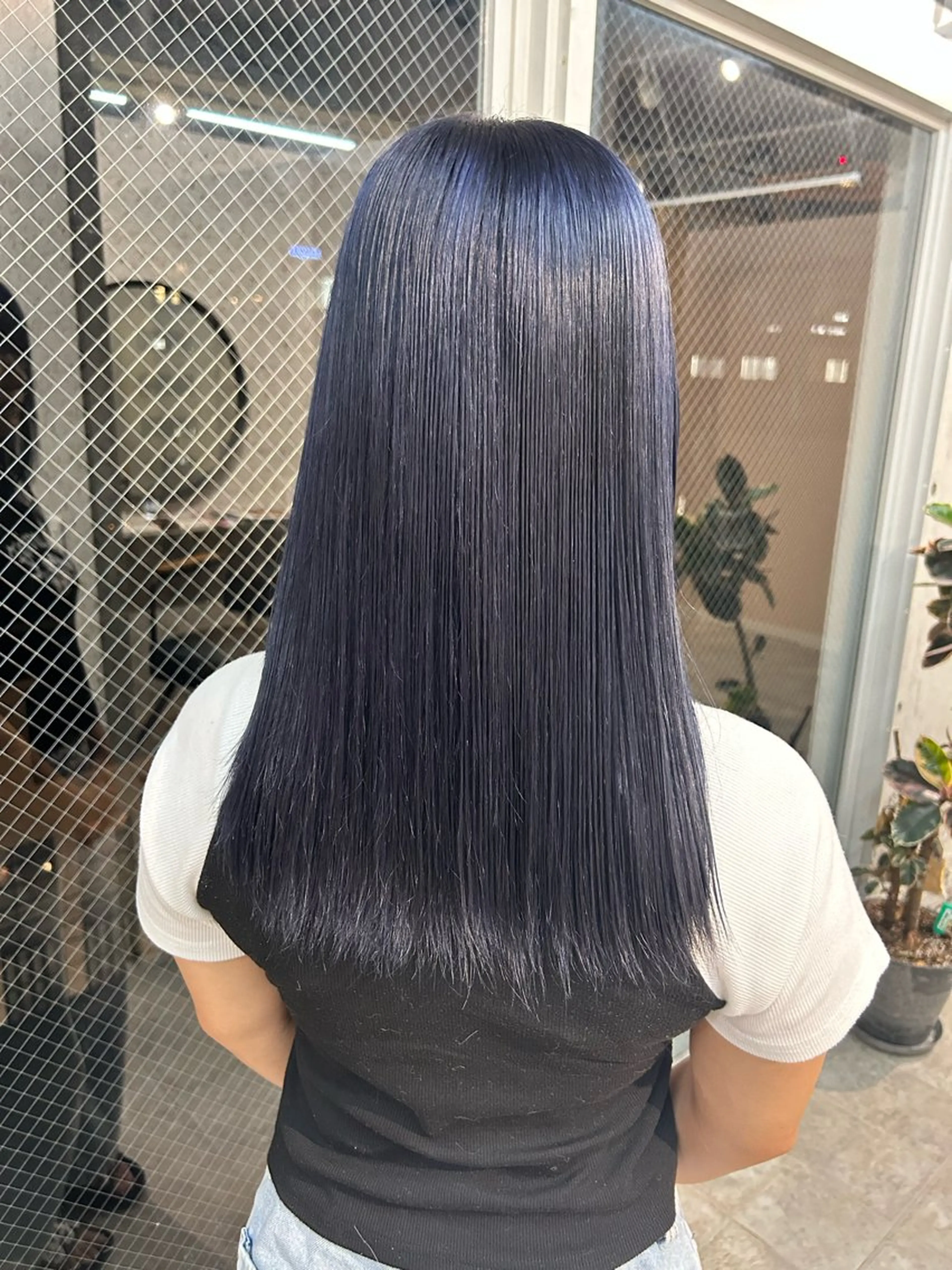 カラー ブルーカラー ブルーバイオレット バイオレットカラー ヘアカラー [lani ] konatsuのヘアスタイル