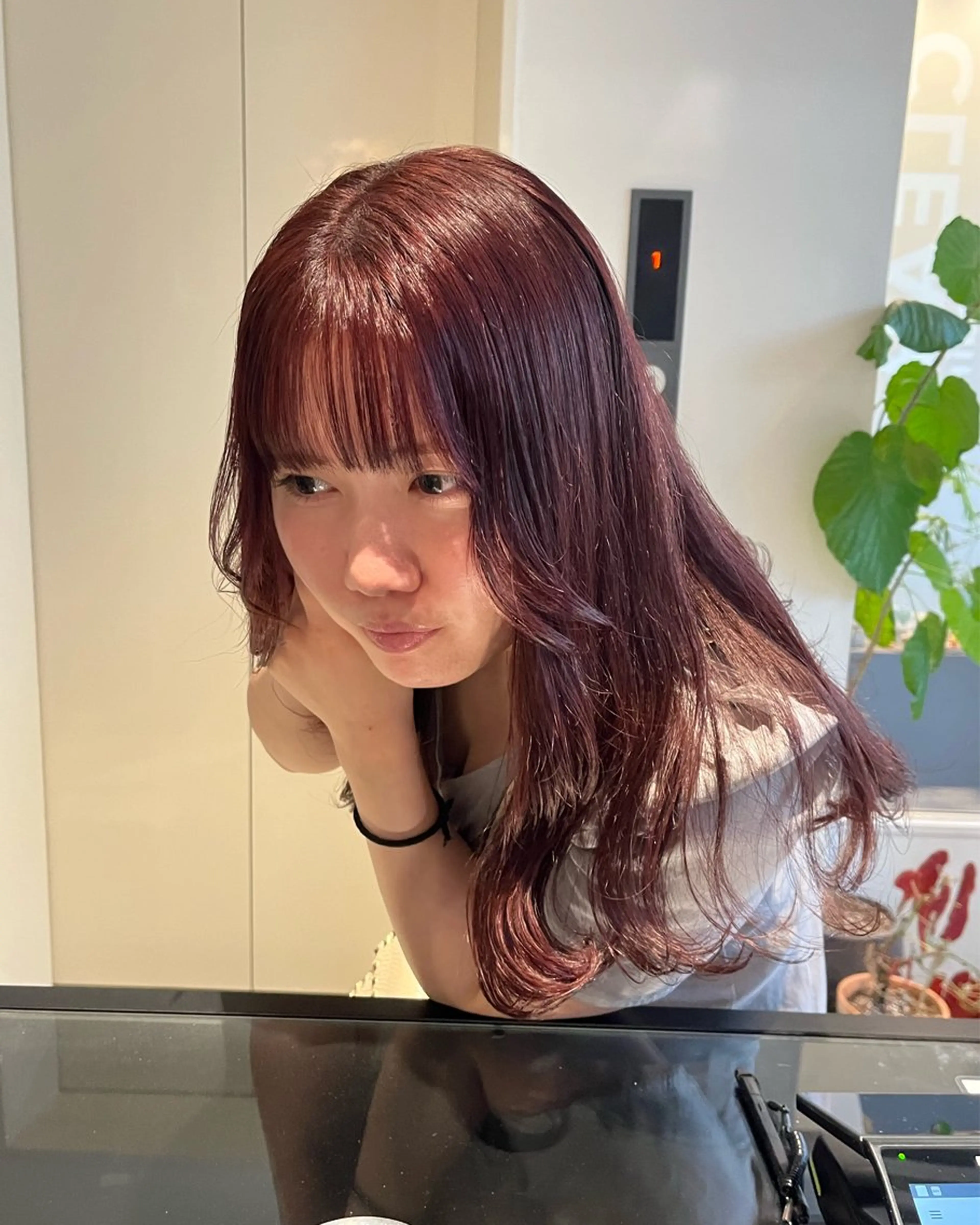 髪質改善カラー + 選べる超音波TRの写真