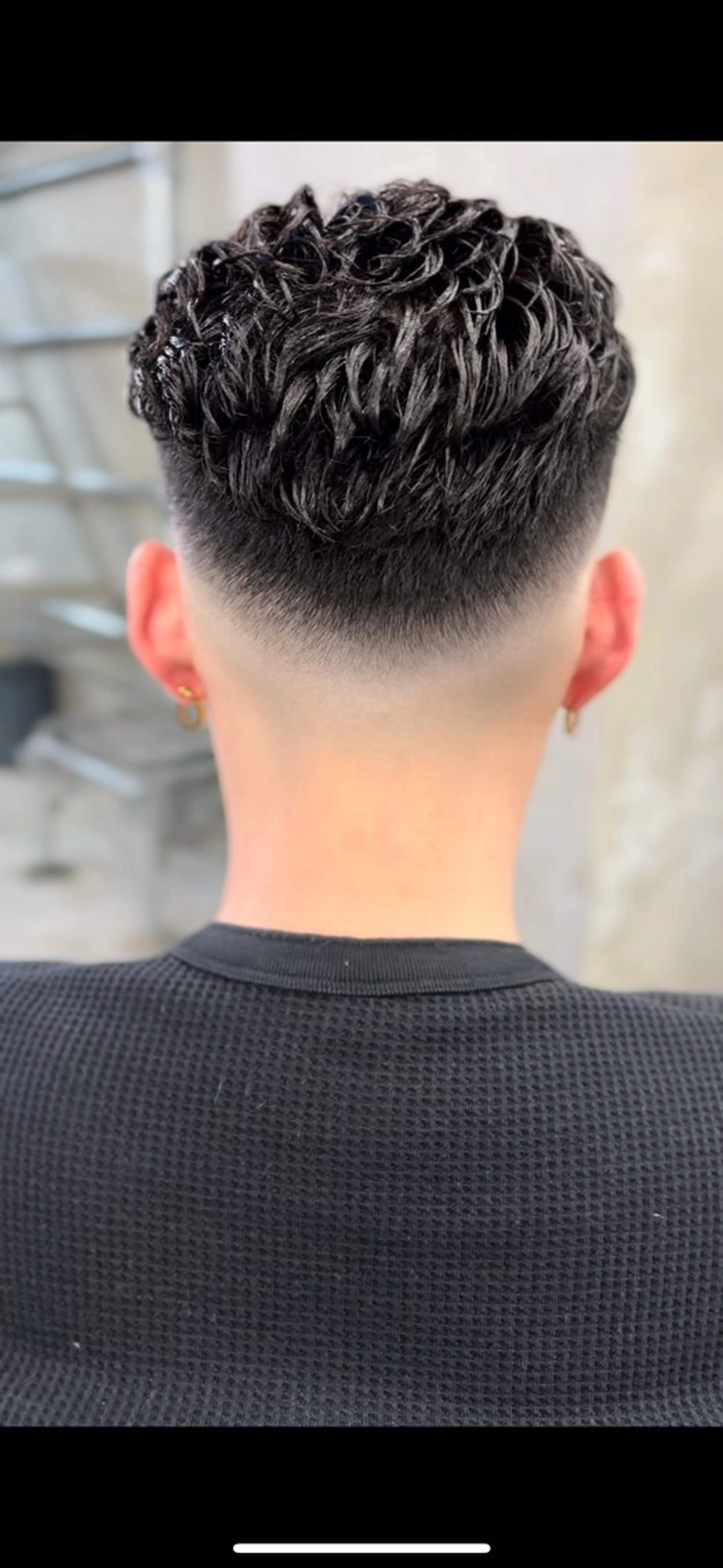 ショート メンズ フェードカット 矢崎 裕哉のヘアスタイル