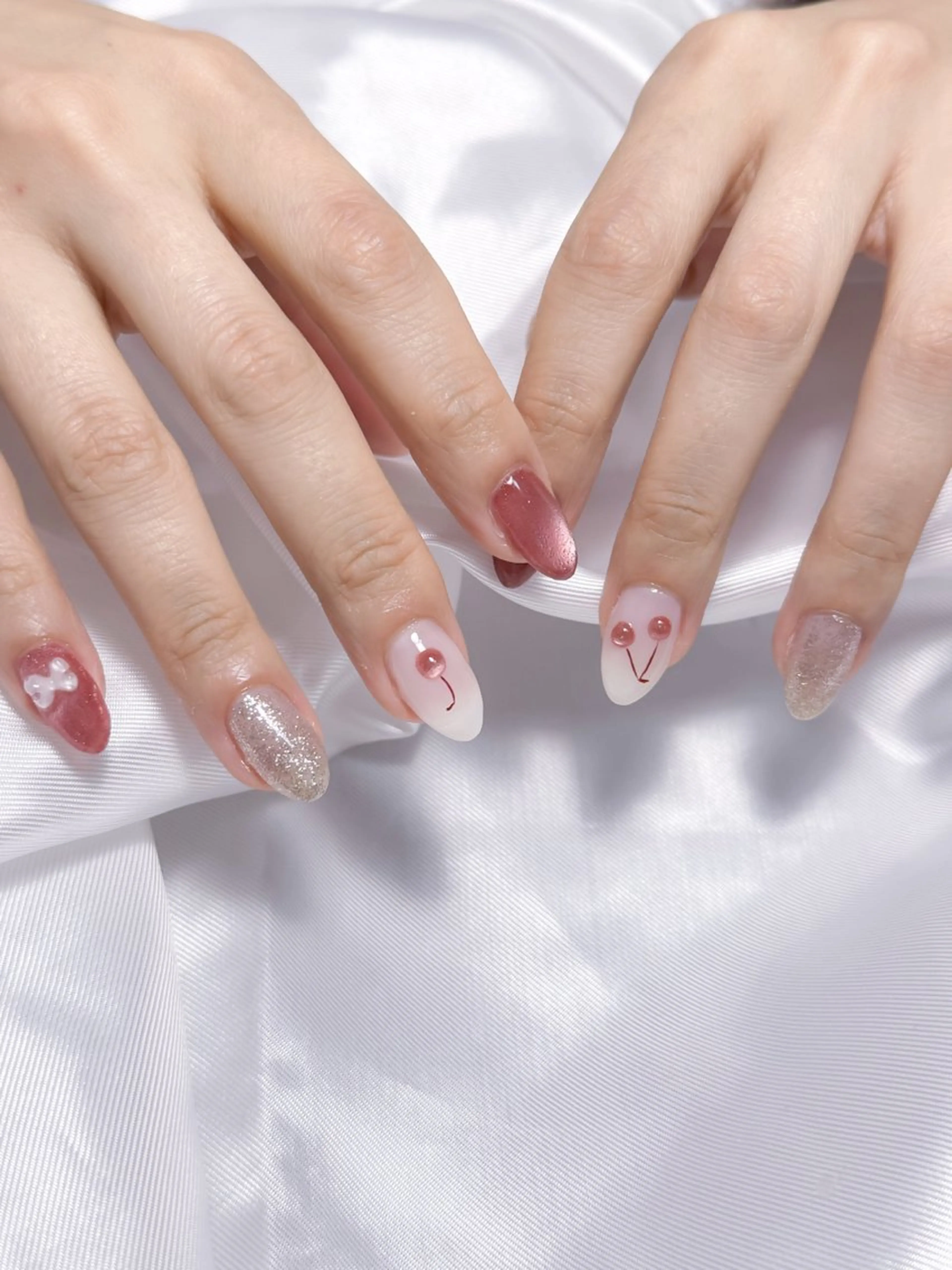 ネイル ハンドネイル miryeonail ミリョネイルのネイルデザイン