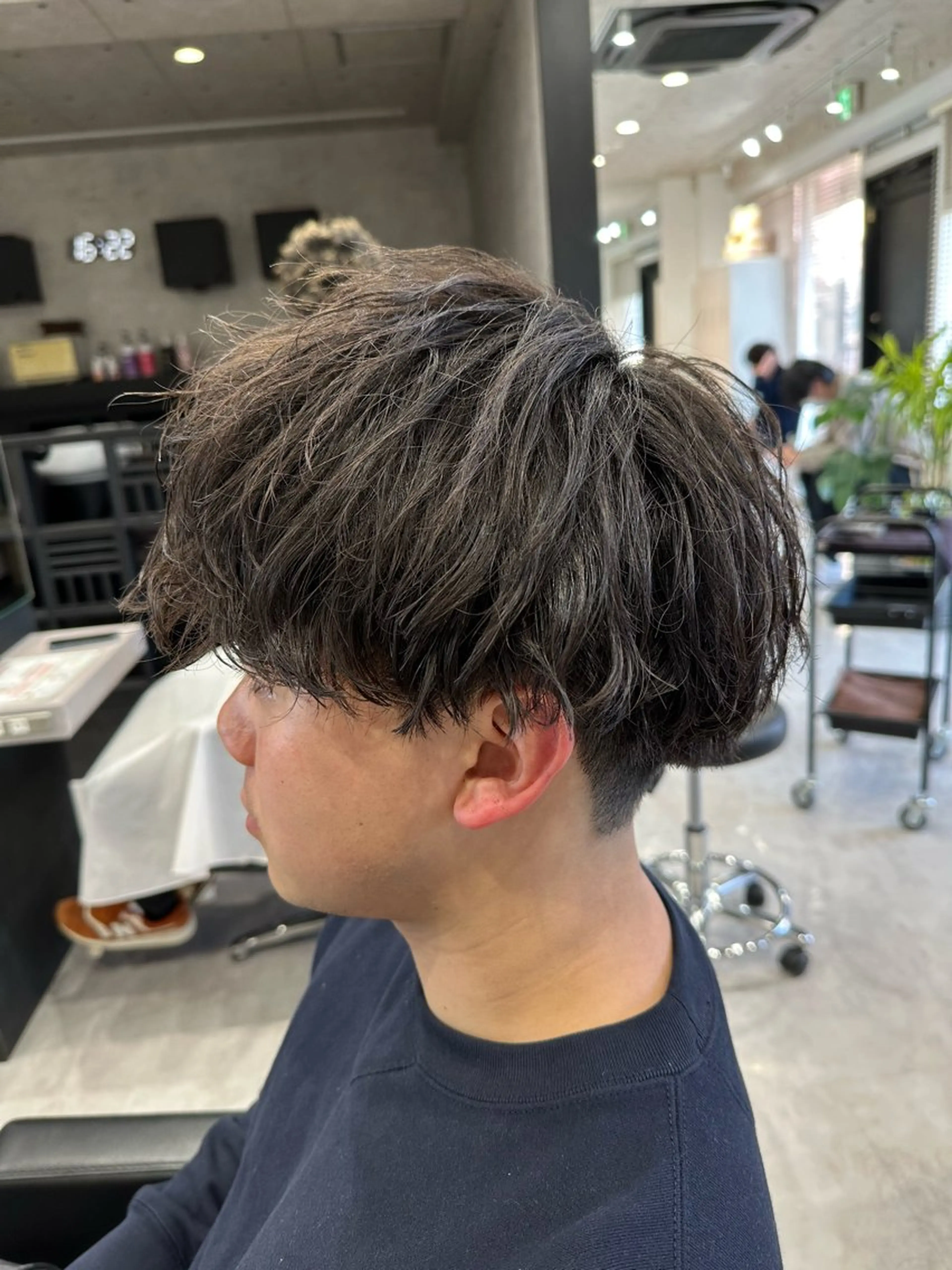 ショート パーマ メンズ メンズパーマ カット パーマ ユウ🪄 パーマ指名No1のヘアスタイル