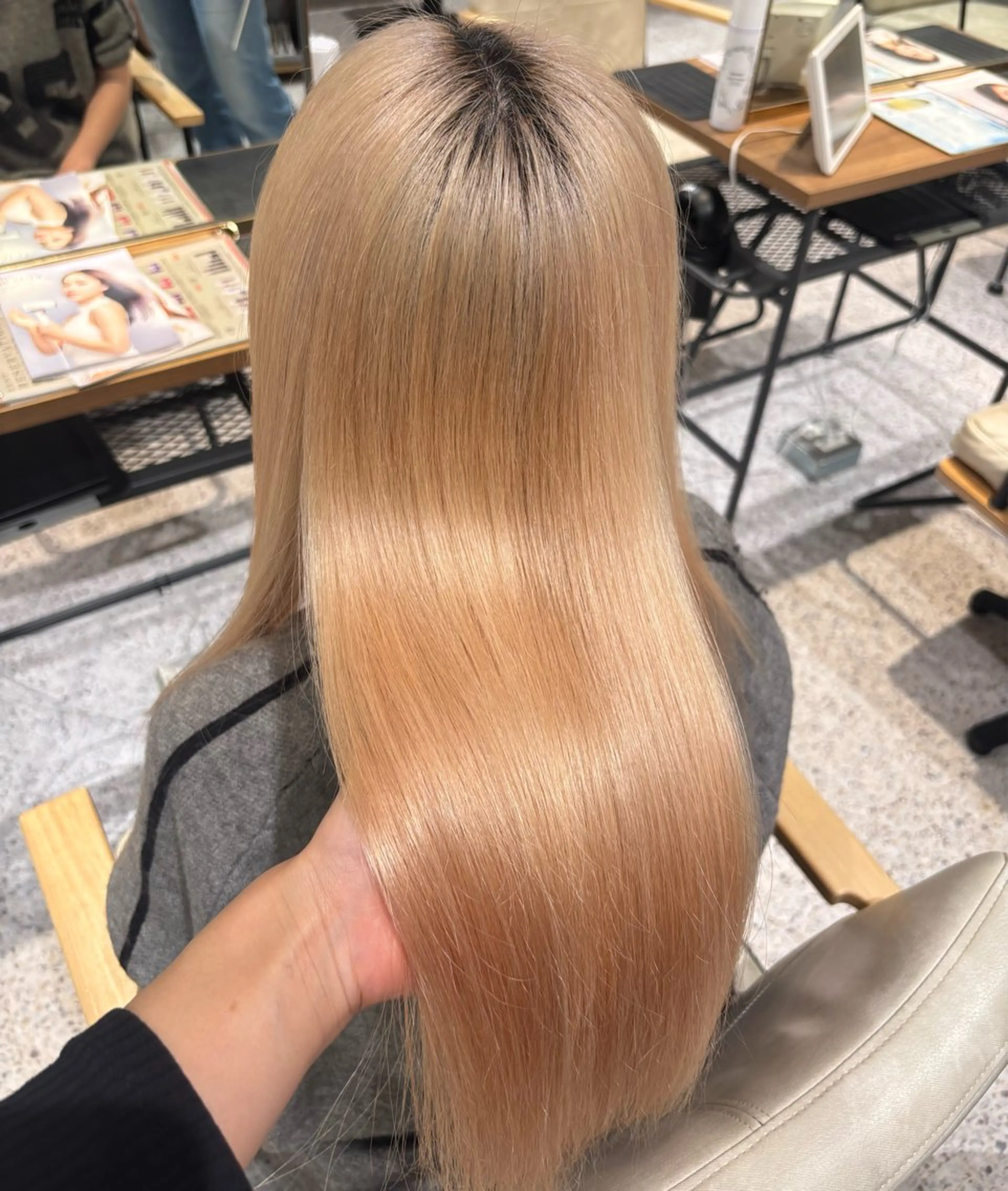 ロング 髪質改善 トリートメント トリートメント カラー/ ジュリ❤️‍🔥のヘアスタイル