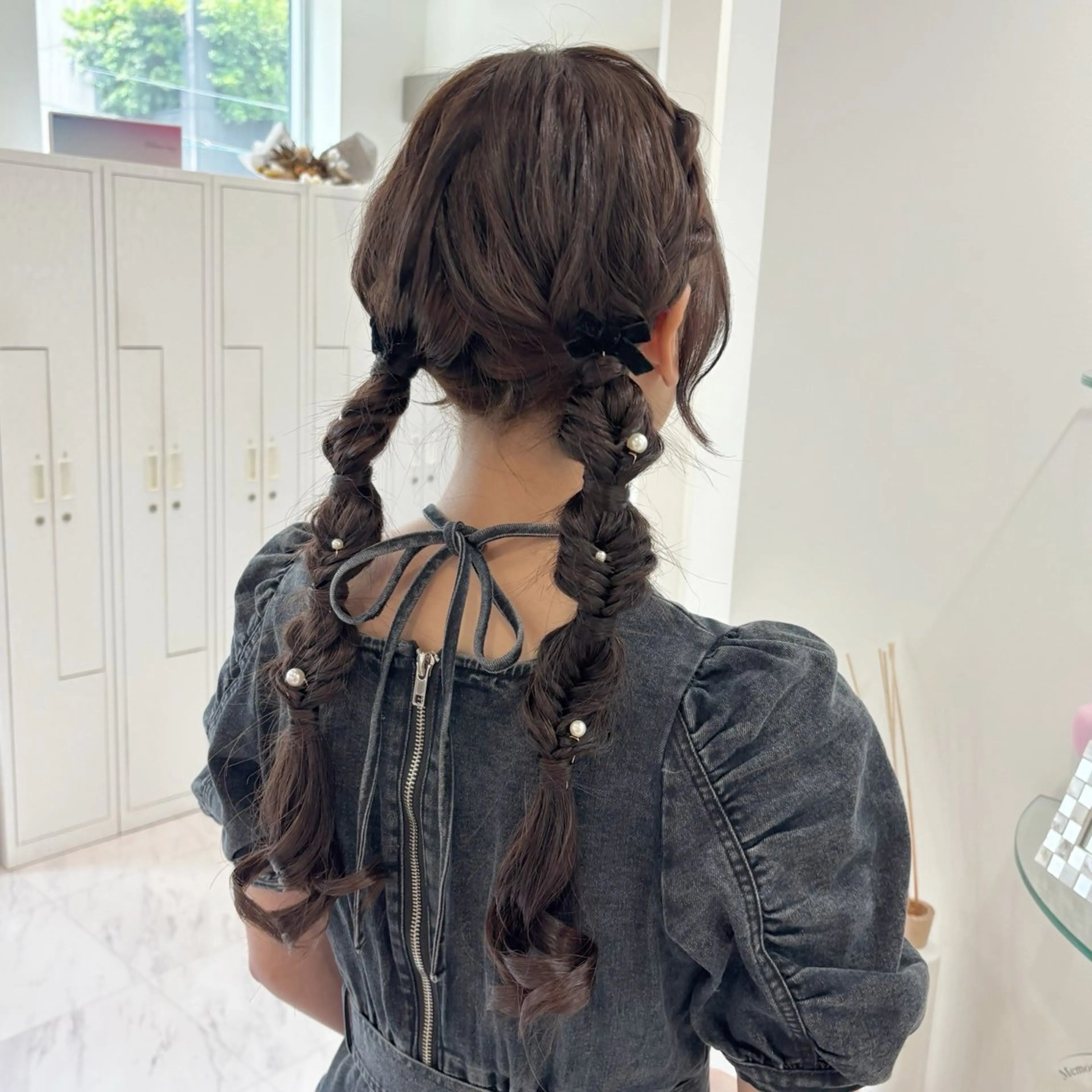 ロング ヘアアレンジ ヘアセット 🍯Ayu/ハイトー ン/ブリーチ/ヘアメのヘアスタイル