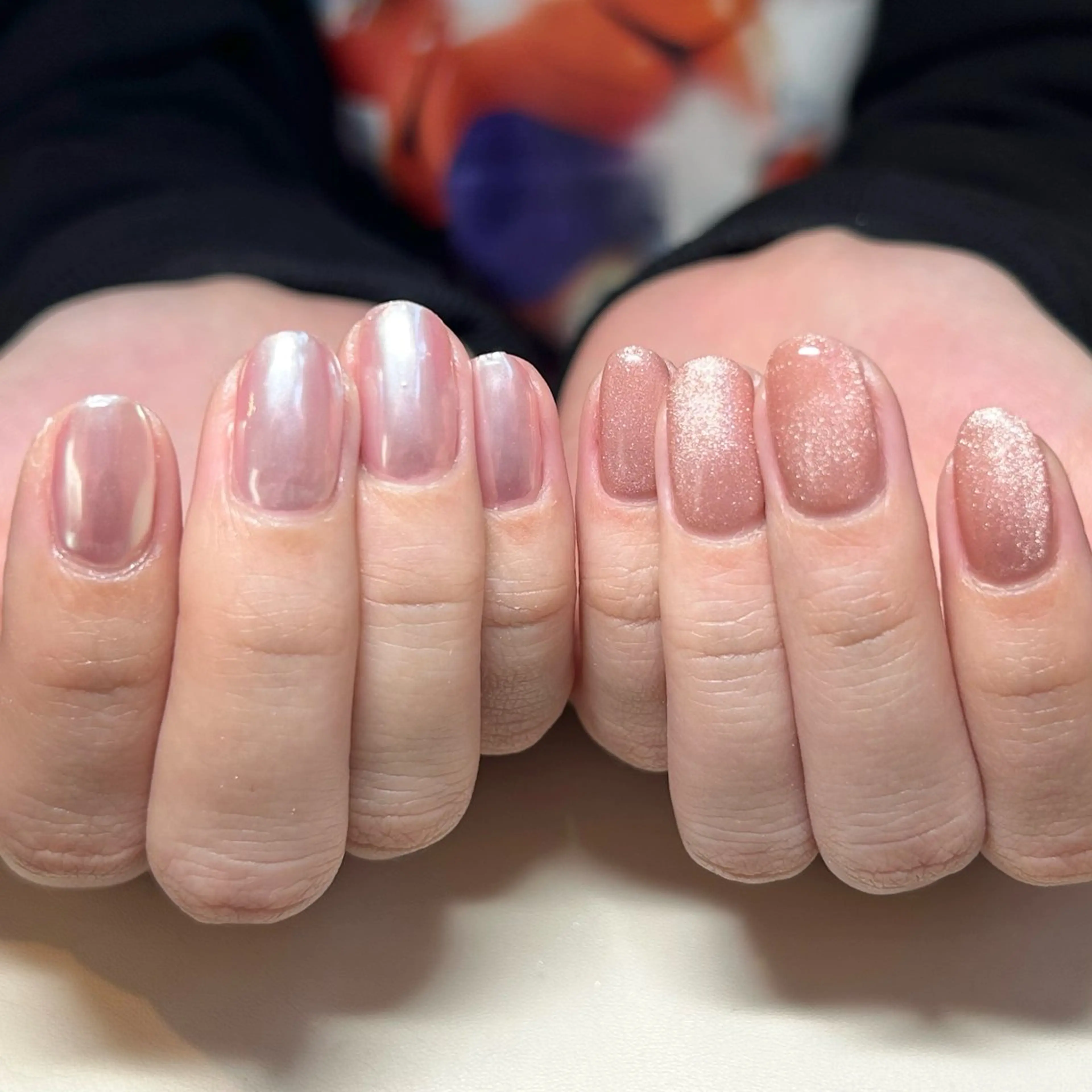 ネイル マグネットネイル ミラーネイル 春ネイル クレセントアイ Runaの眉毛・アイブロウイメージ