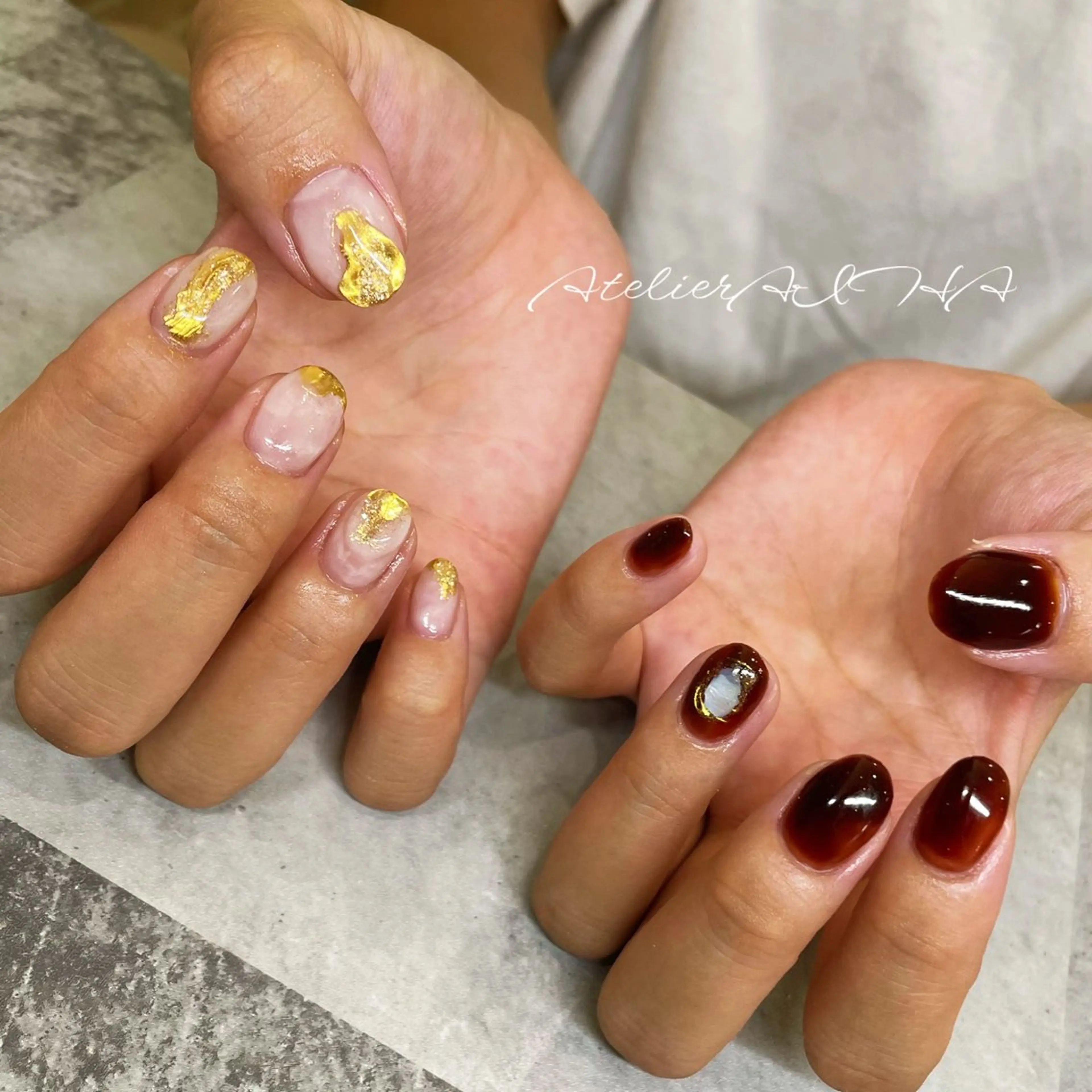 ネイル ハンドネイル アトリエAIHA★ フィルイン推奨サロンのネイルデザイン