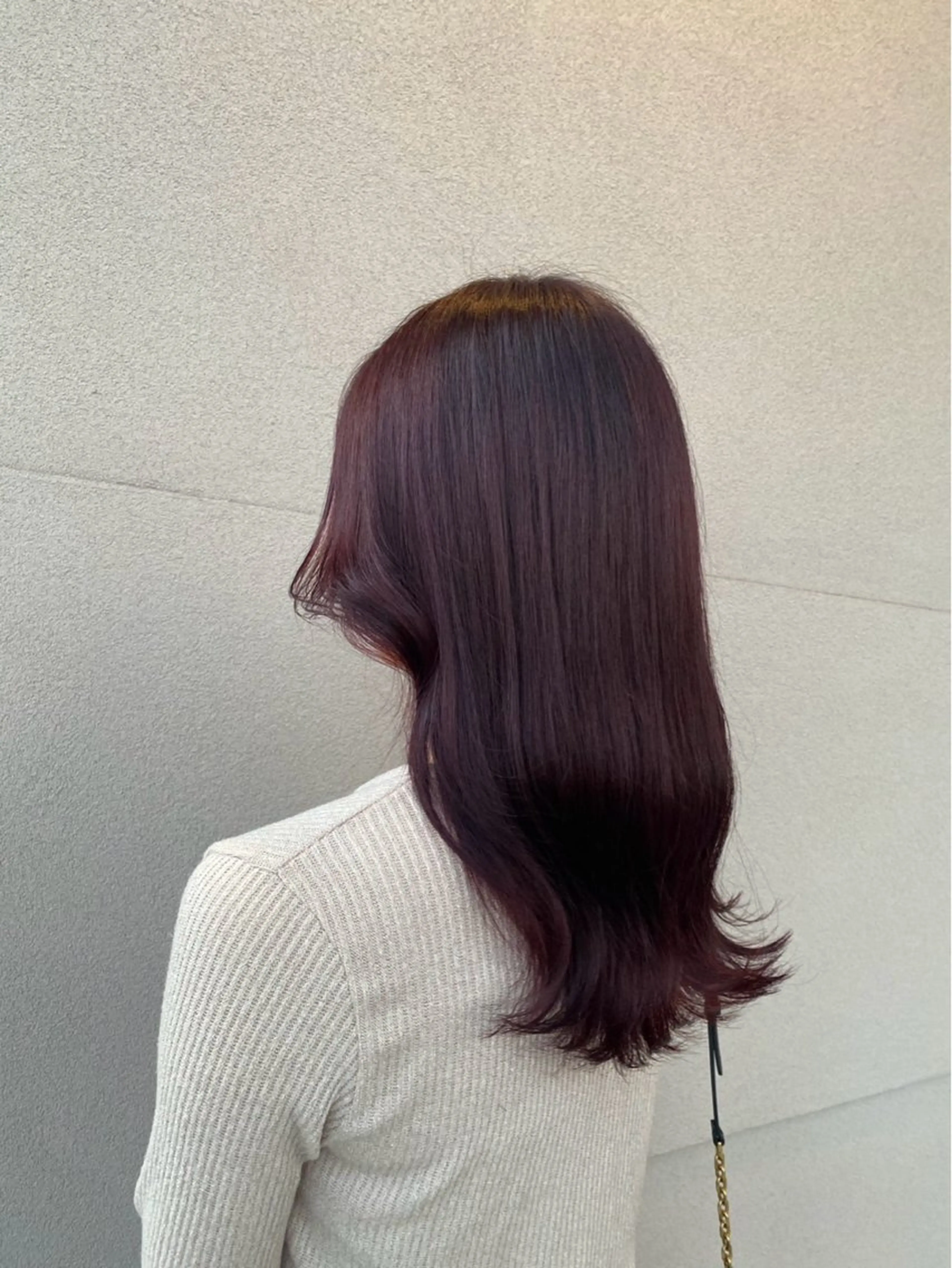 ロング カラー ブラウンカラー Lien.テラダ 各務原スタイリストのヘアスタイル