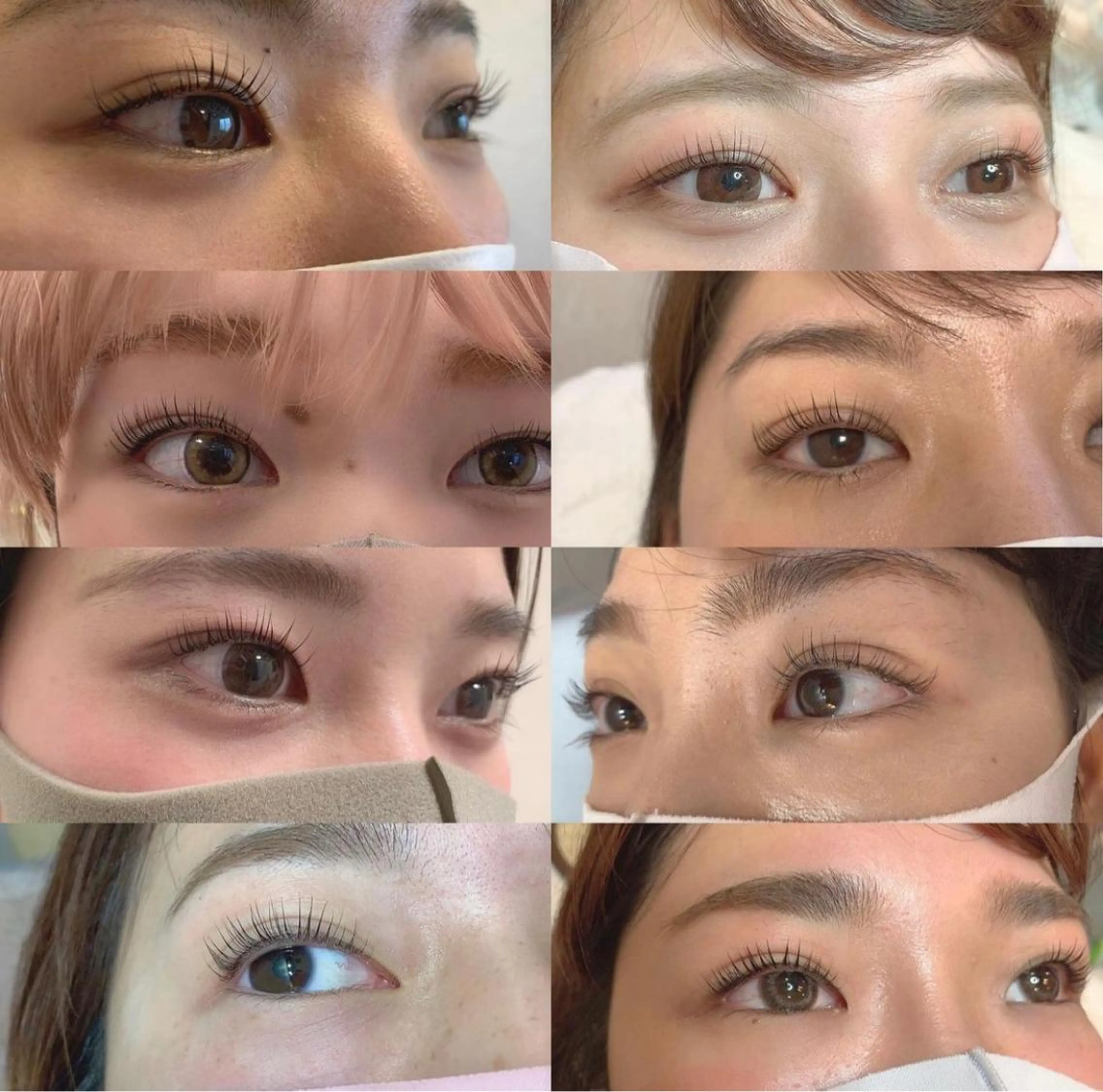 メンズ マツエク・マツパ アイブロウ dazzle M🫧のマツエク・マツパデザイン