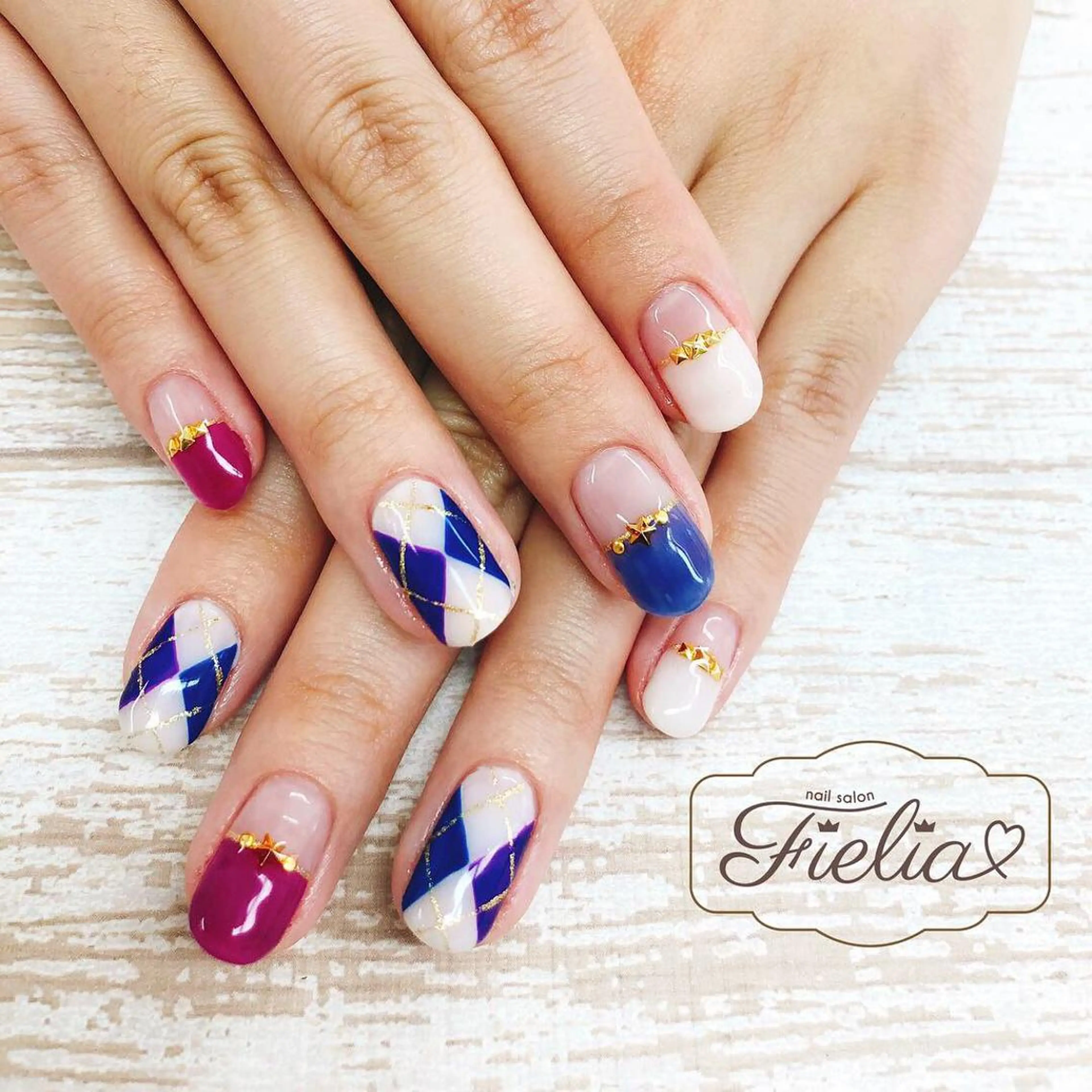 ネイル ハンドネイル Fielia momoのネイルデザイン