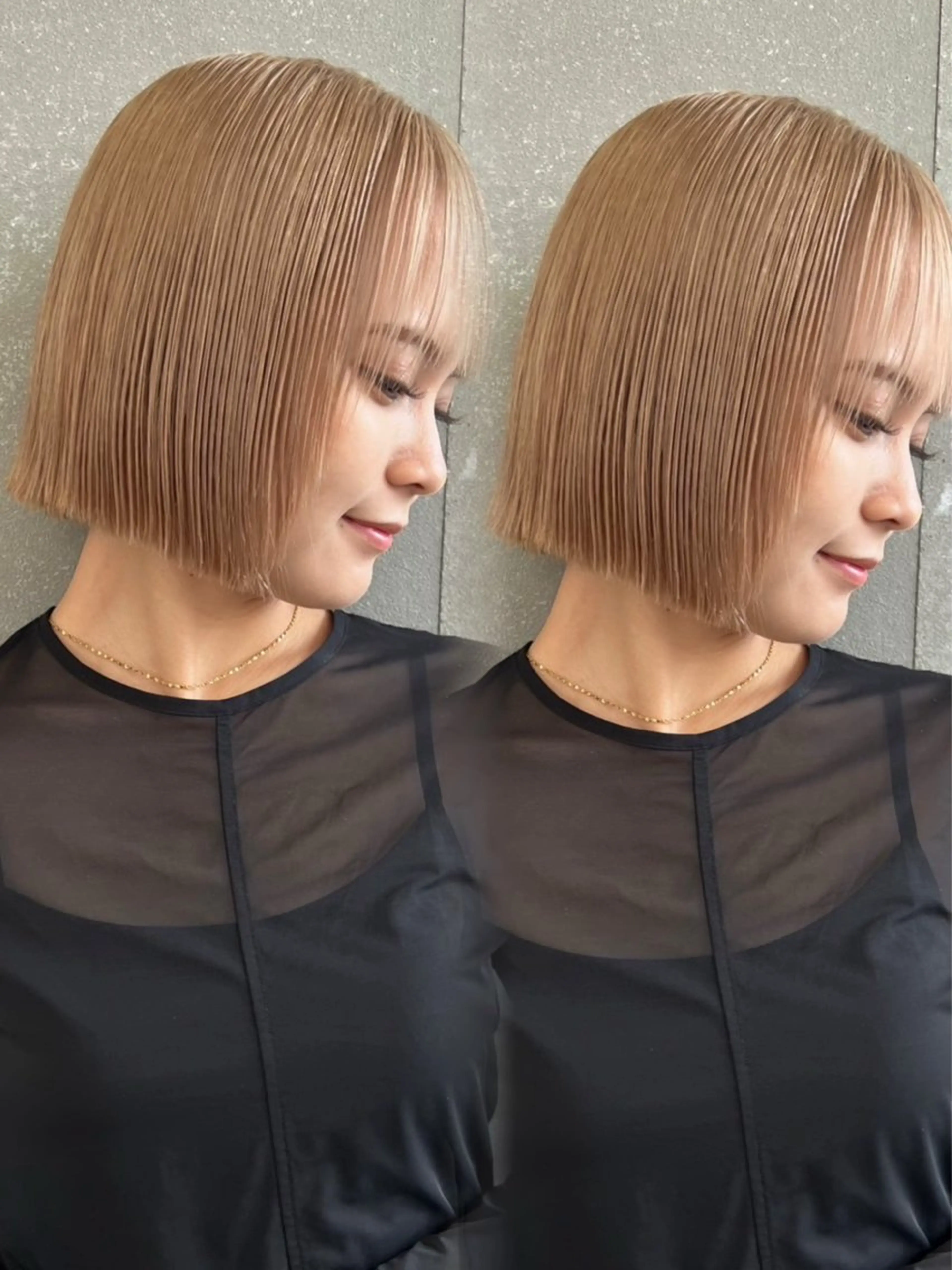 ショート HINA 仙台/ レイヤー/縮毛矯正のヘアスタイル