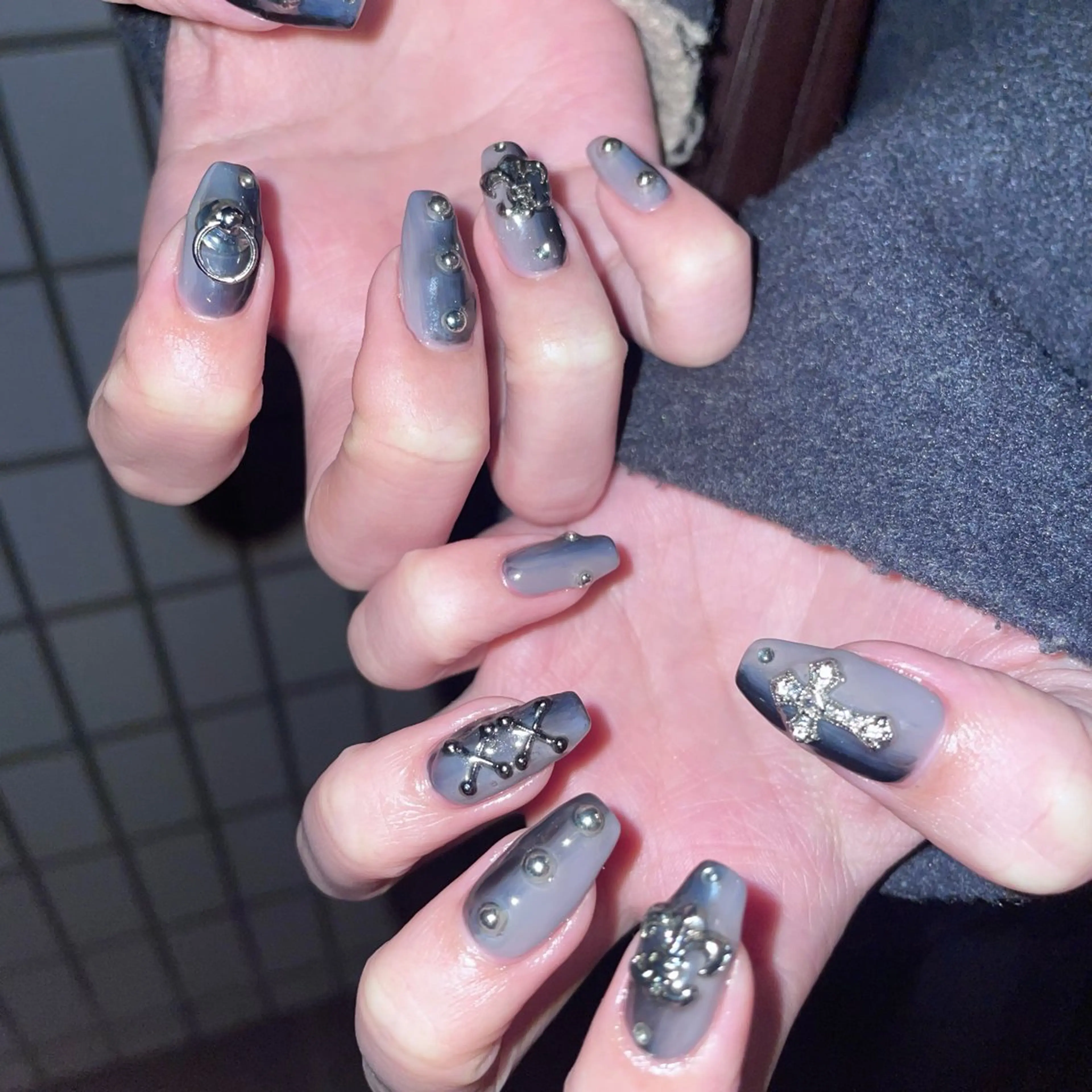 ネイル ハンドネイル Nail ヌシん家 AKANEのネイルデザイン