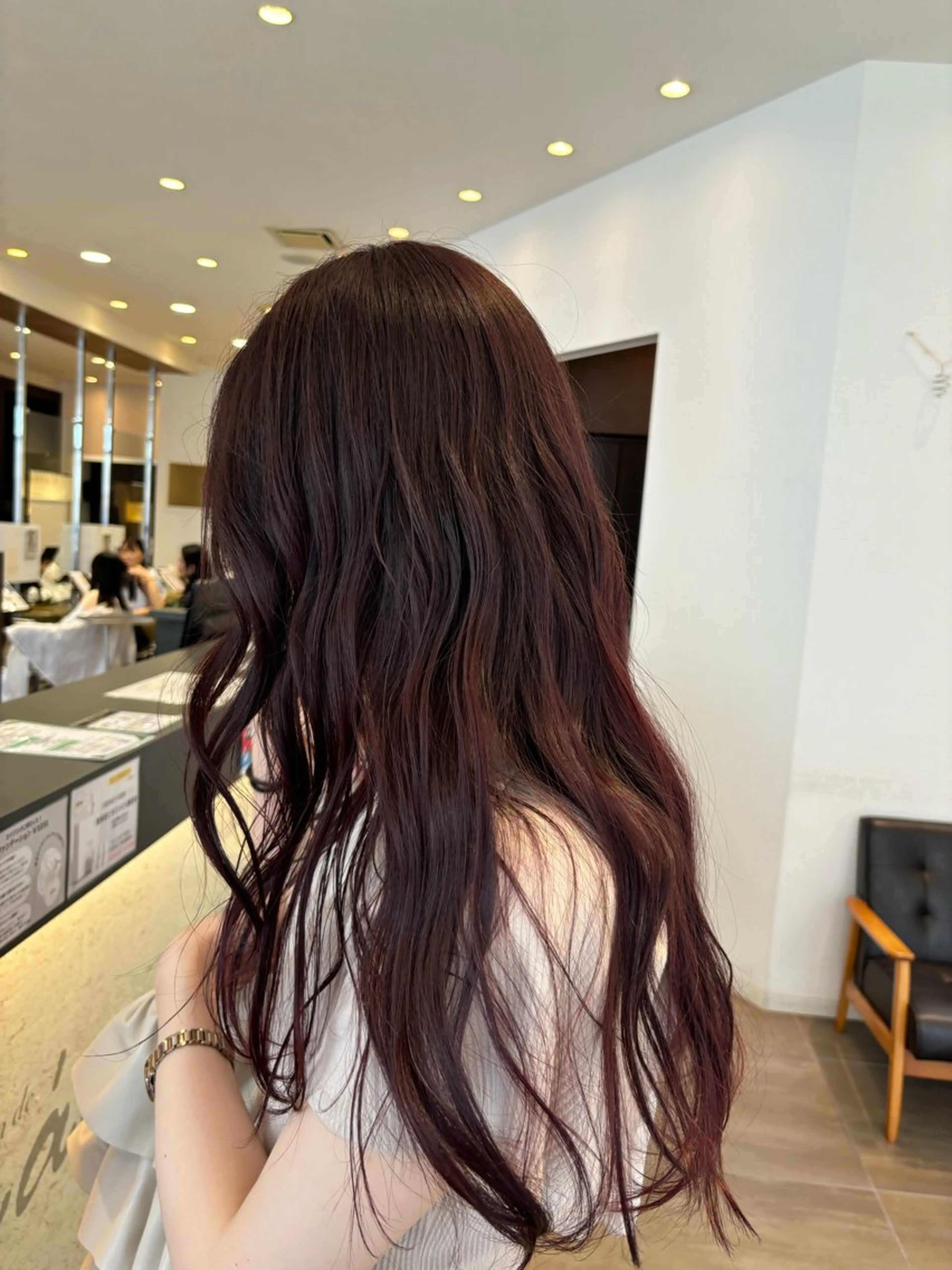 ブリーチなしWカラー+Aujua4step treatmentの写真