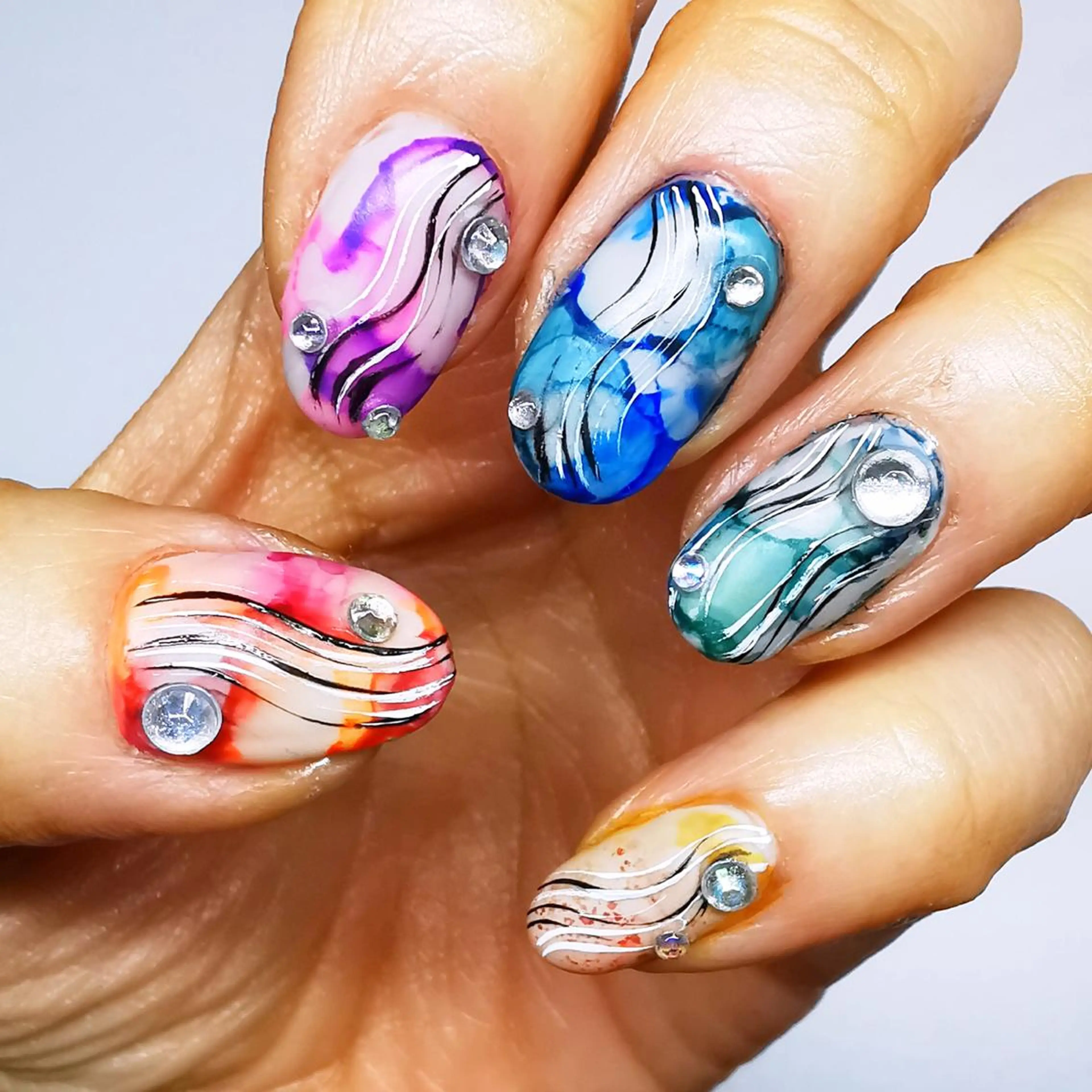 ネイルアートメニューの写真