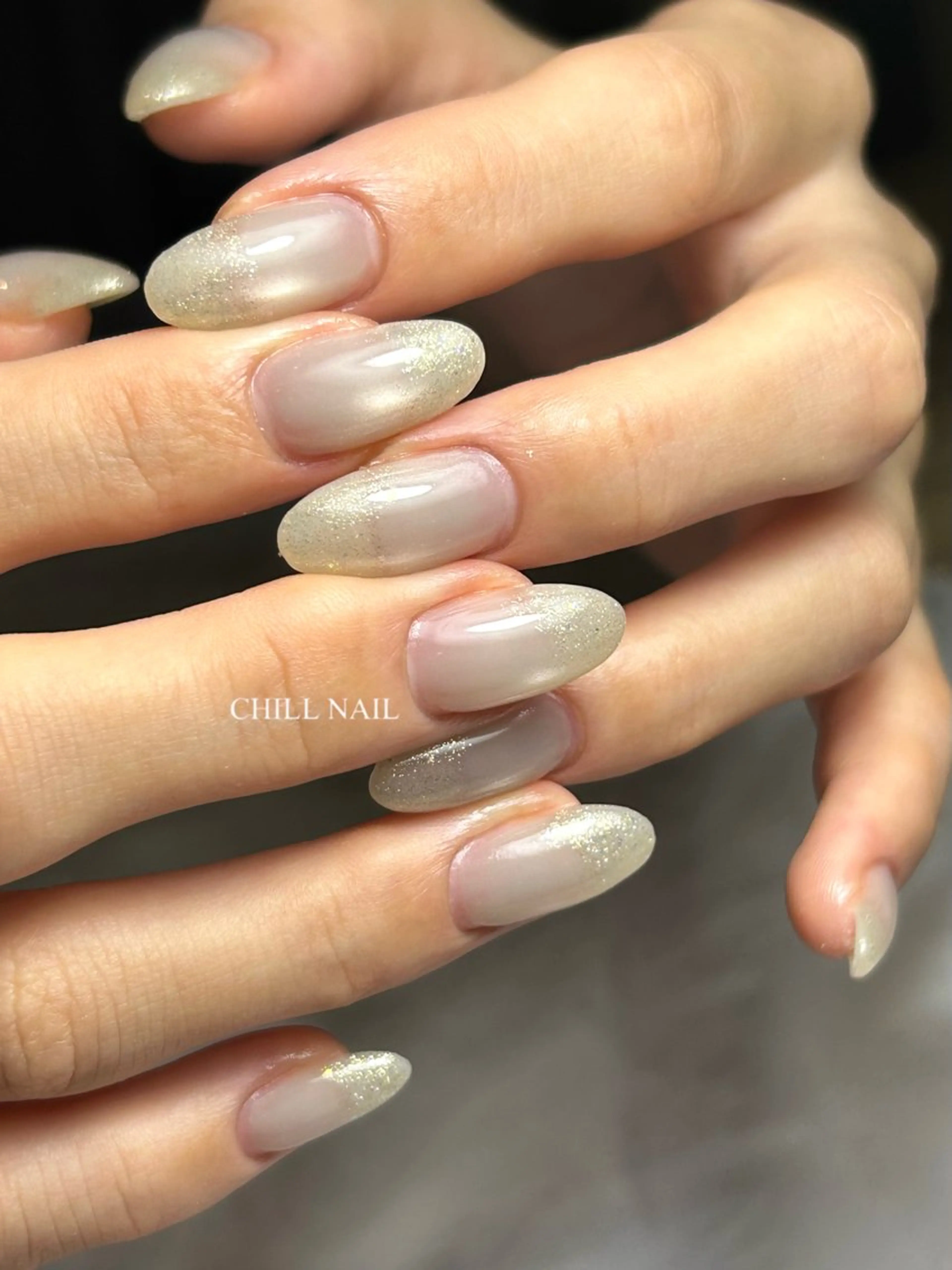 ネイル おそろいネイル ハンドネイル CHILL NAILのネイルデザイン