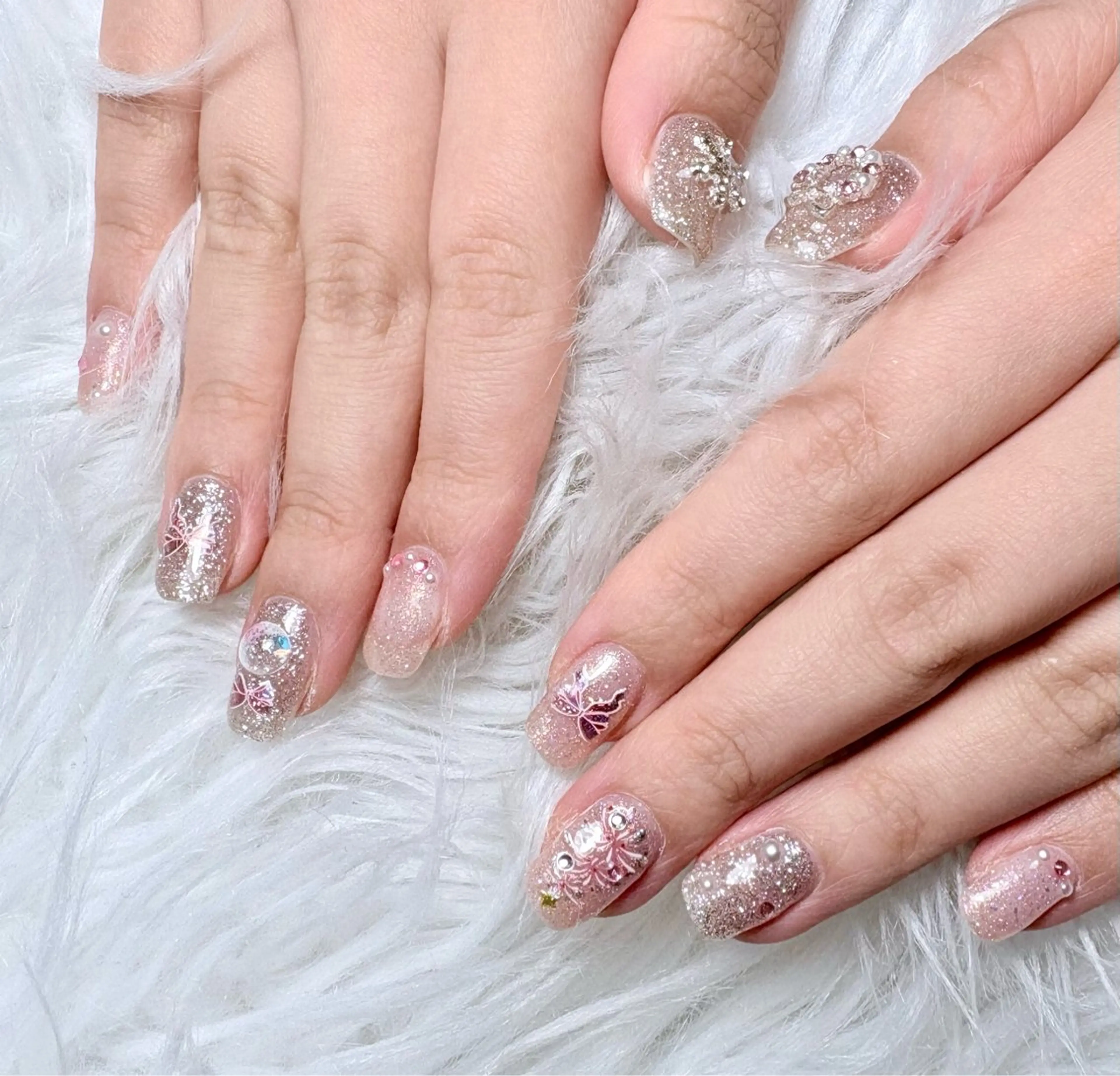 ネイル ハンドネイル 山科駅徒歩3分❣️ 代表　紗恵子のネイルデザイン