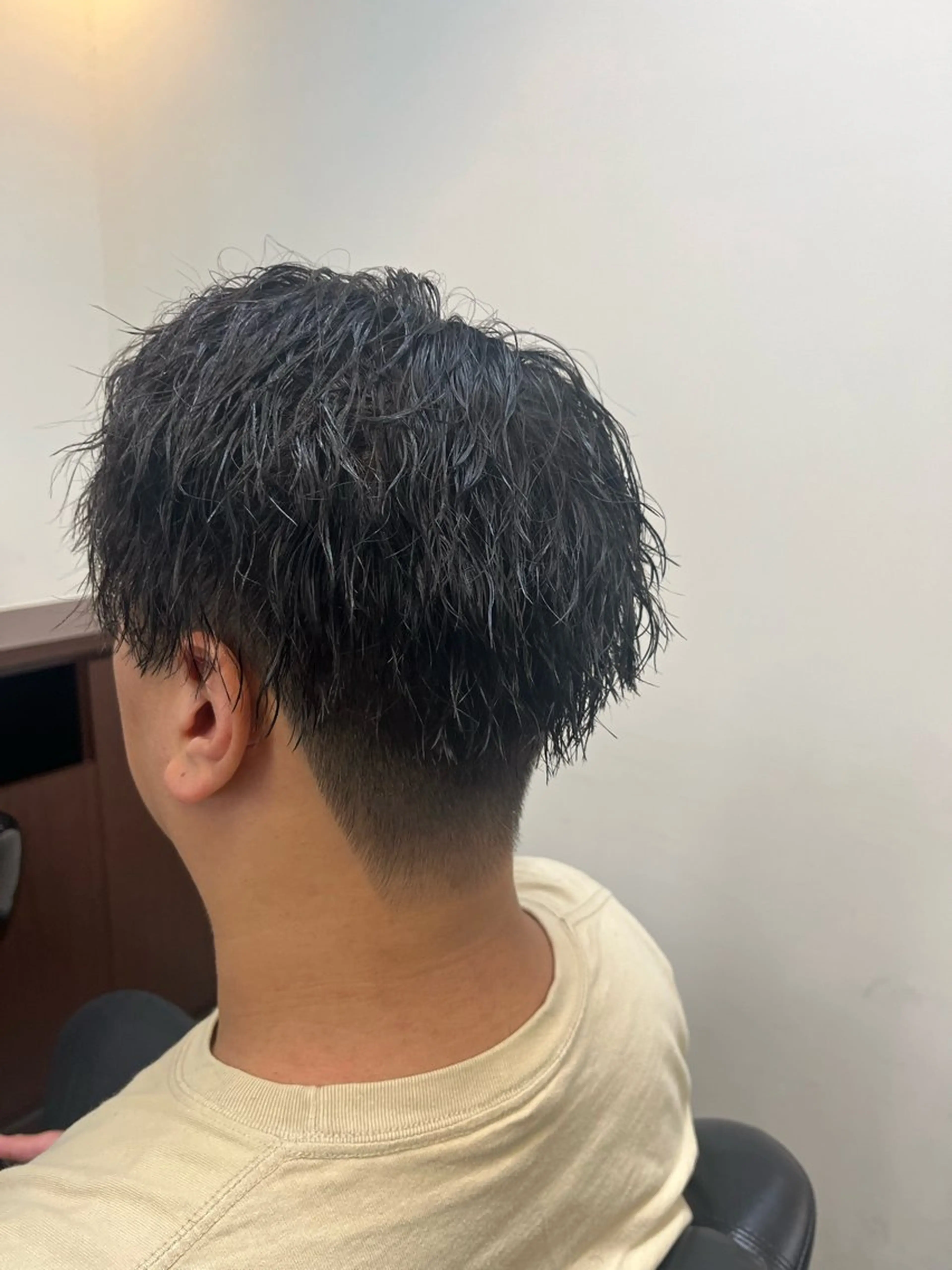 ミディアム メンズ ＢＡＲＢＥＲ koyoのヘアスタイル