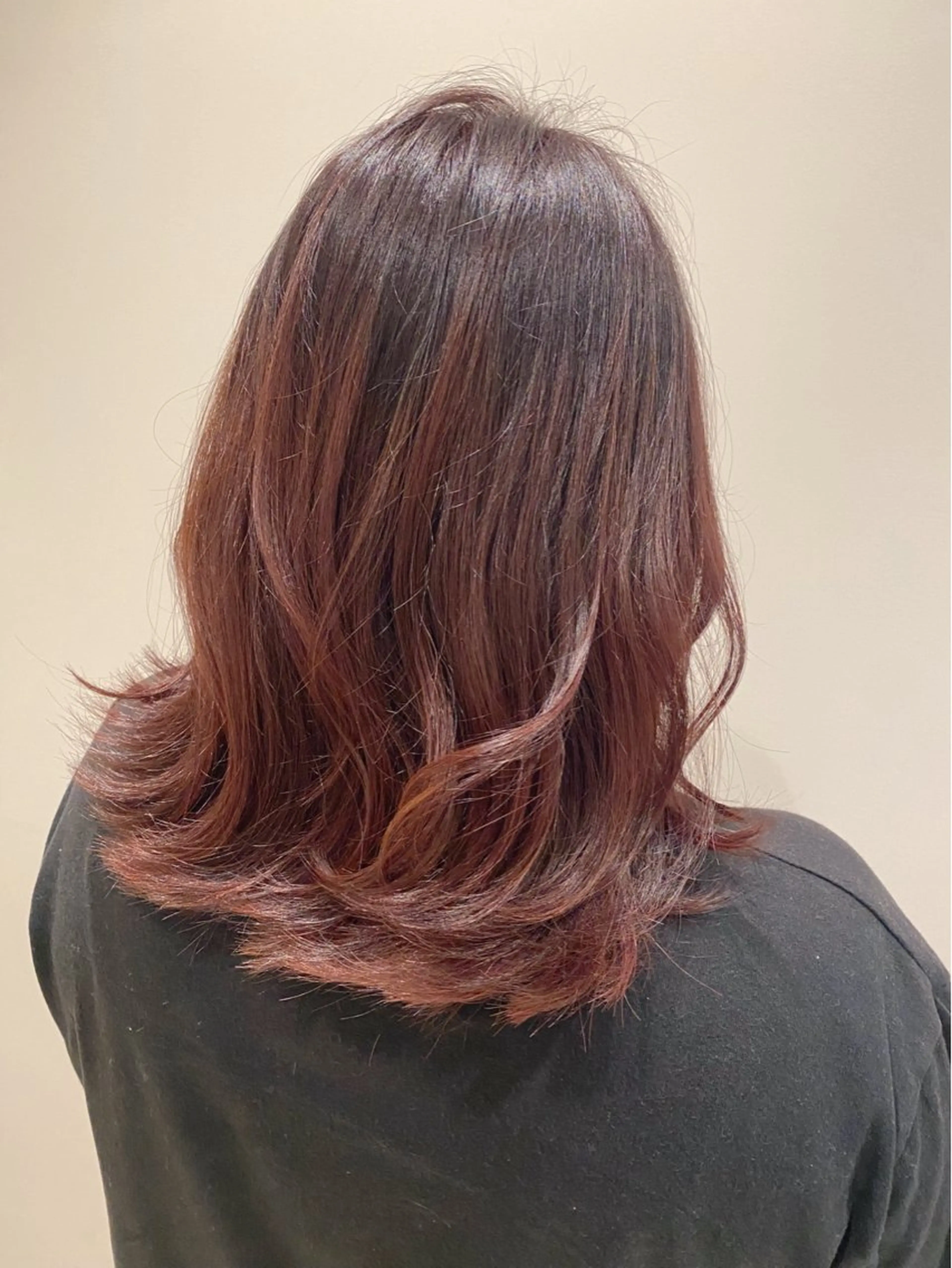 ミディアム カラー ブリーチ インナーカラー ピンクカラー カット ヘアカラー トリートメント 艶髪🌿美髪 大塚礼乃【西荻窪】のヘアスタイル