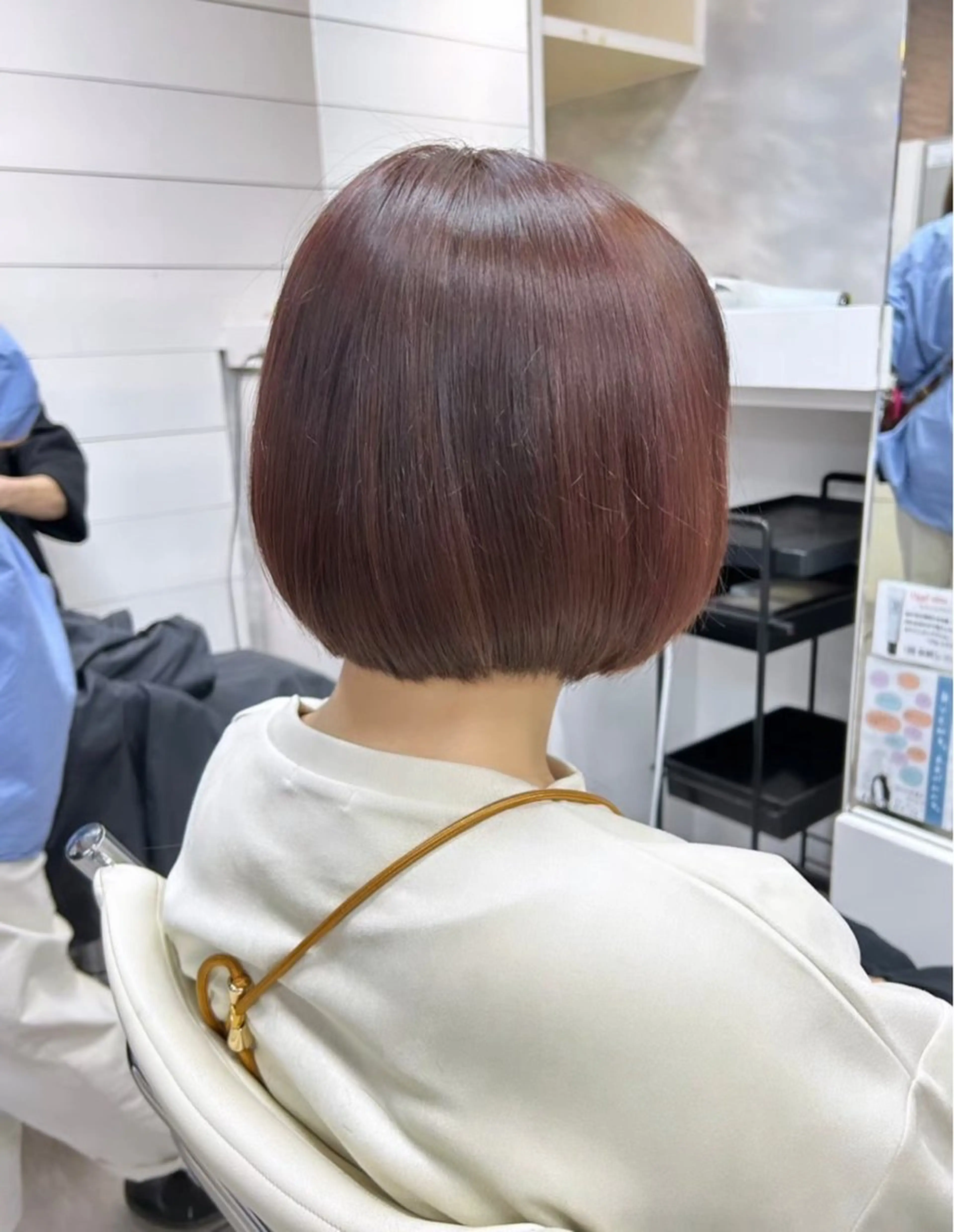 ショート 縮毛矯正✖髪質改善 仁木伸明のヘアスタイル