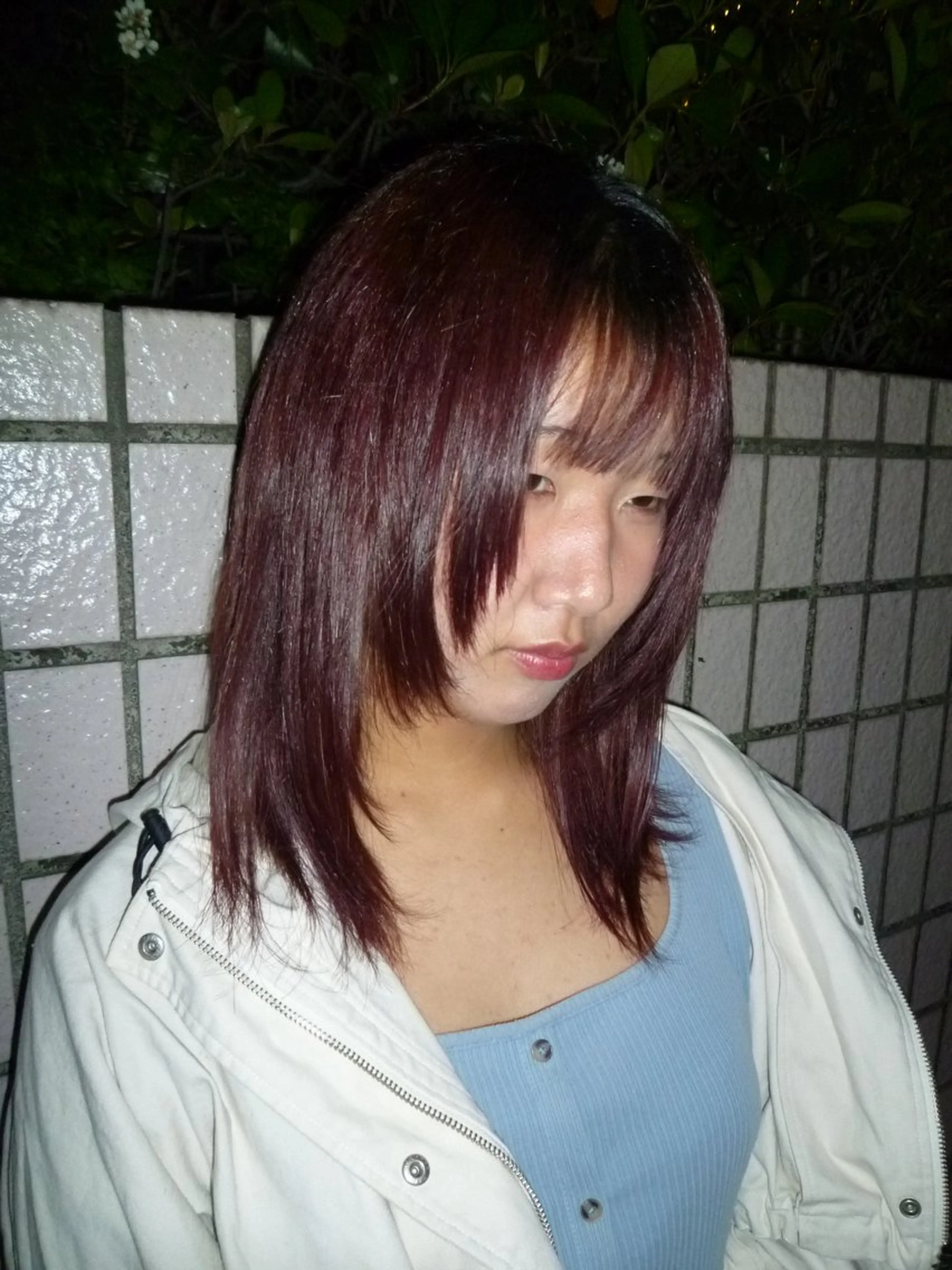 ミディアム ヘアカラー AKANE✩.*˚ Kroのヘアスタイル