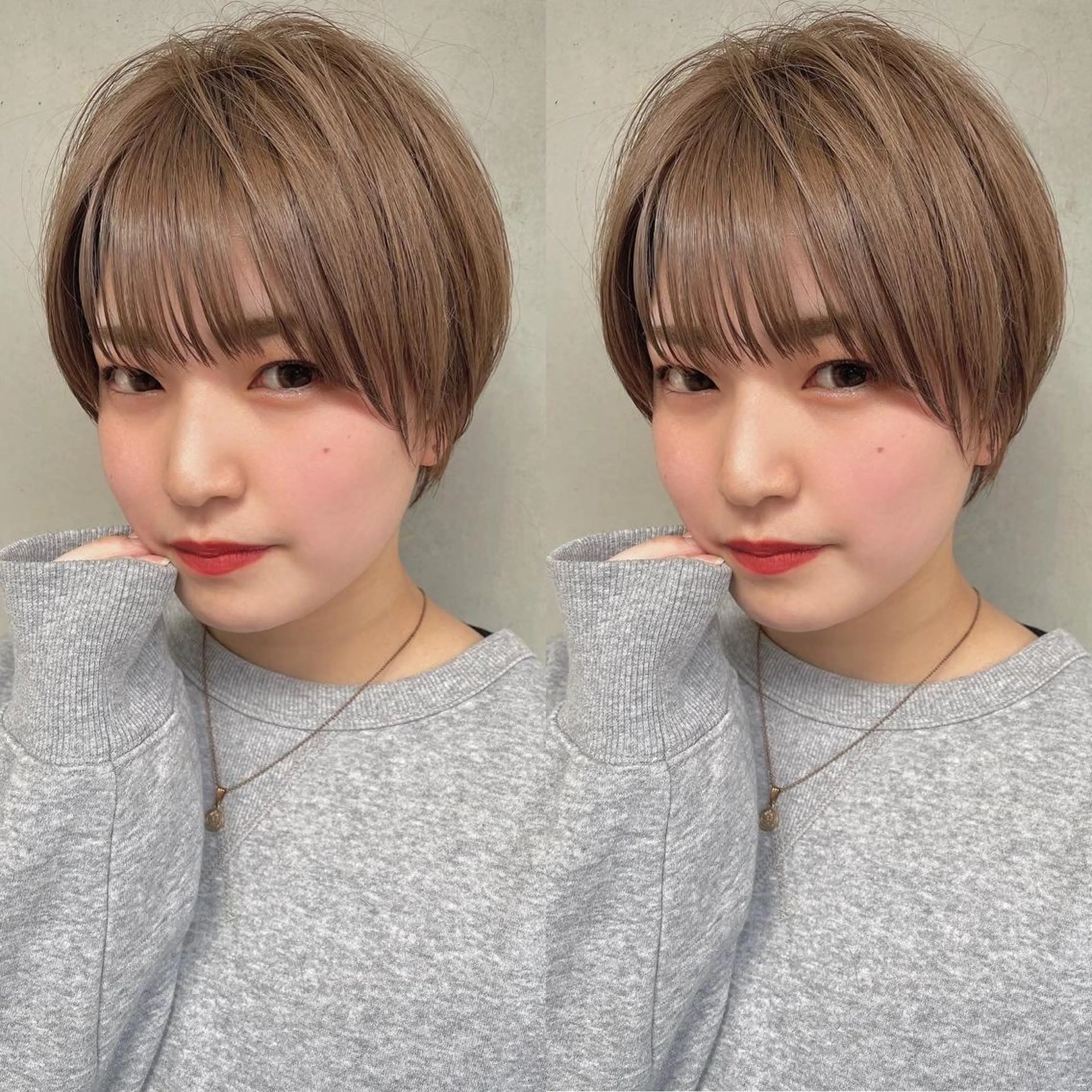 ショート カット トリートメント 髪質改善will hairdesignのヘアスタイル