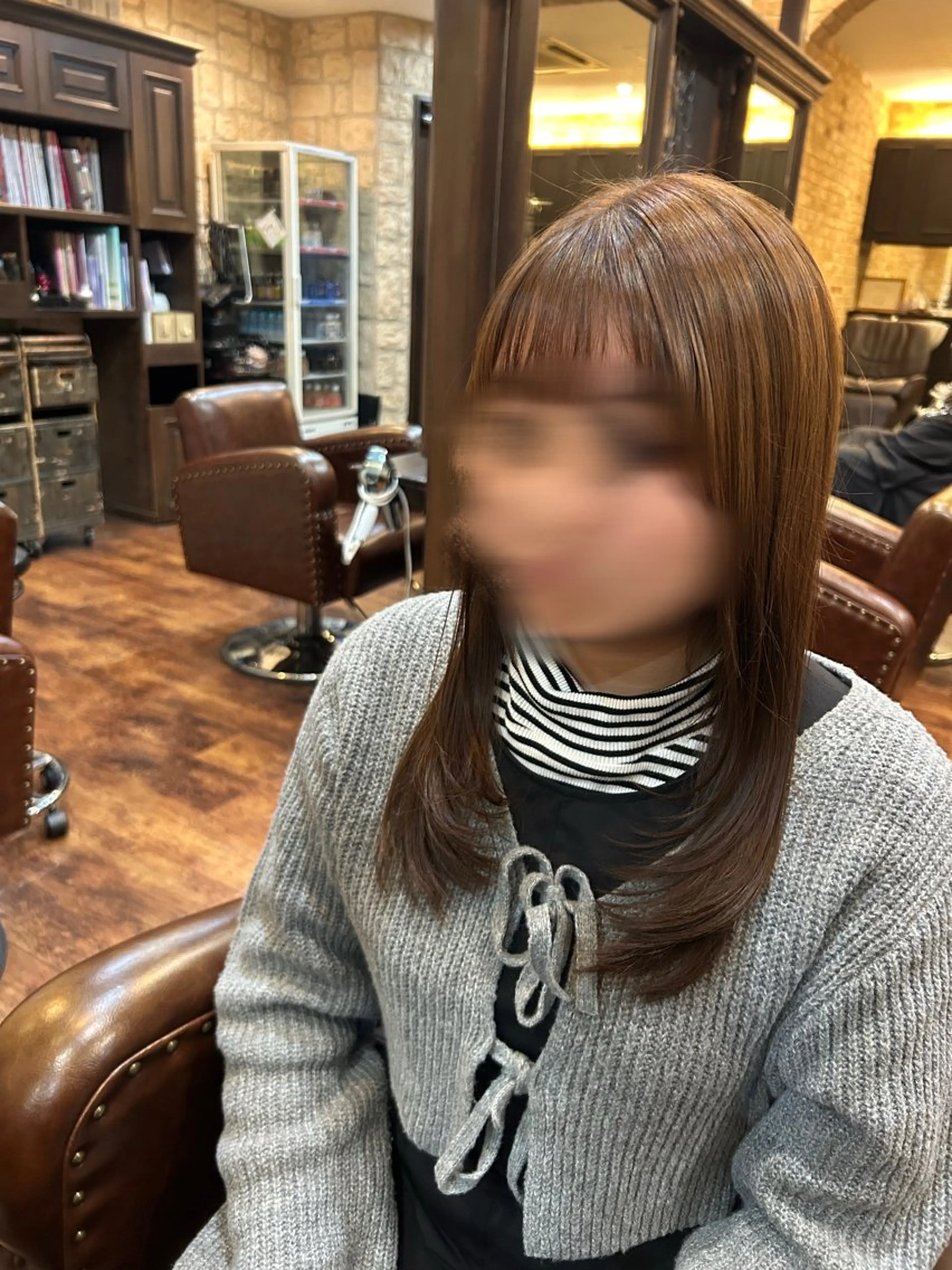 セミロング レイヤーカット 🪼宮当 亜海🪼のヘアスタイル