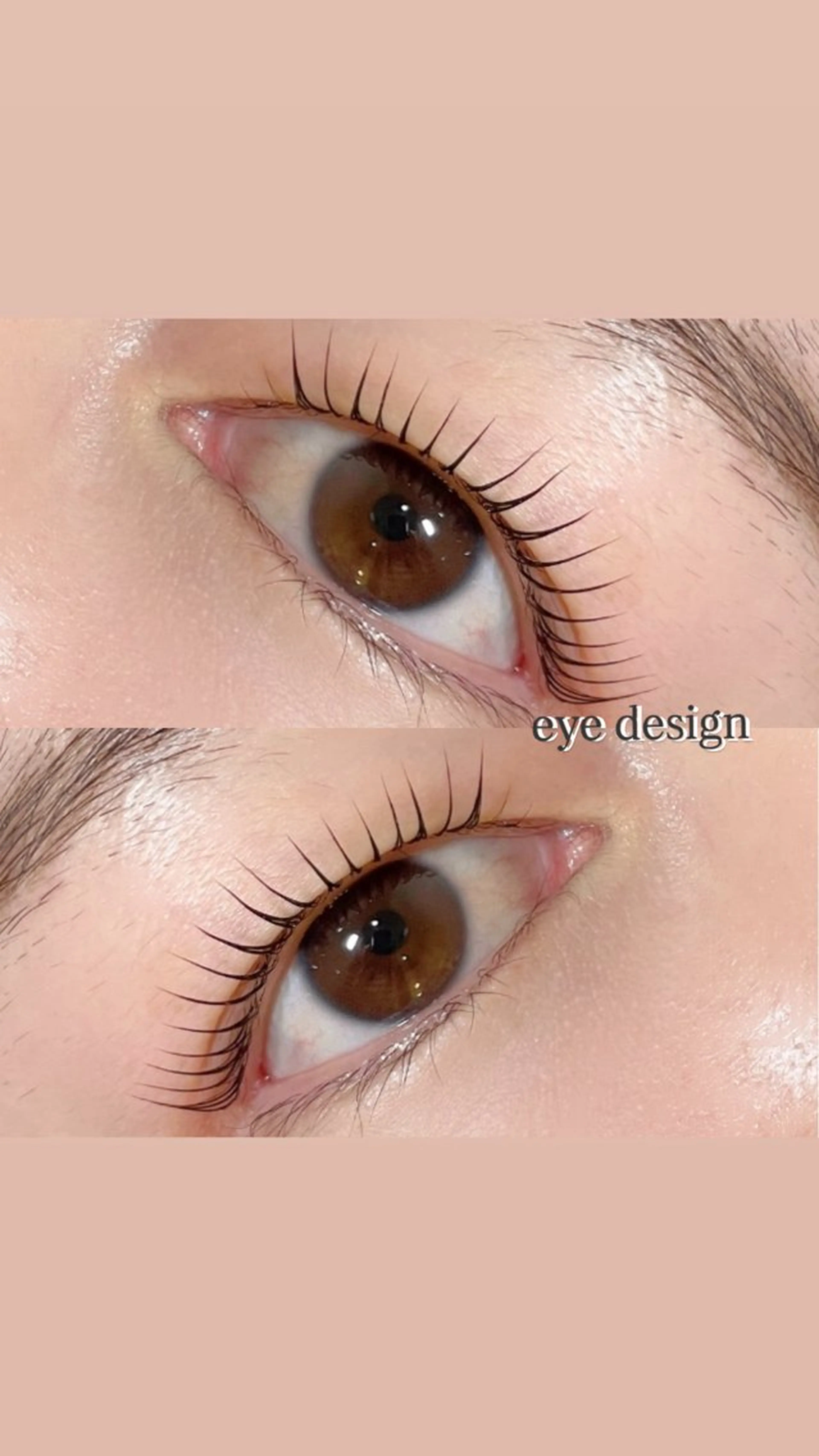 マツエク・マツパ 一重×まつ毛パーマ Legami YUMIのマツエク・マツパデザイン