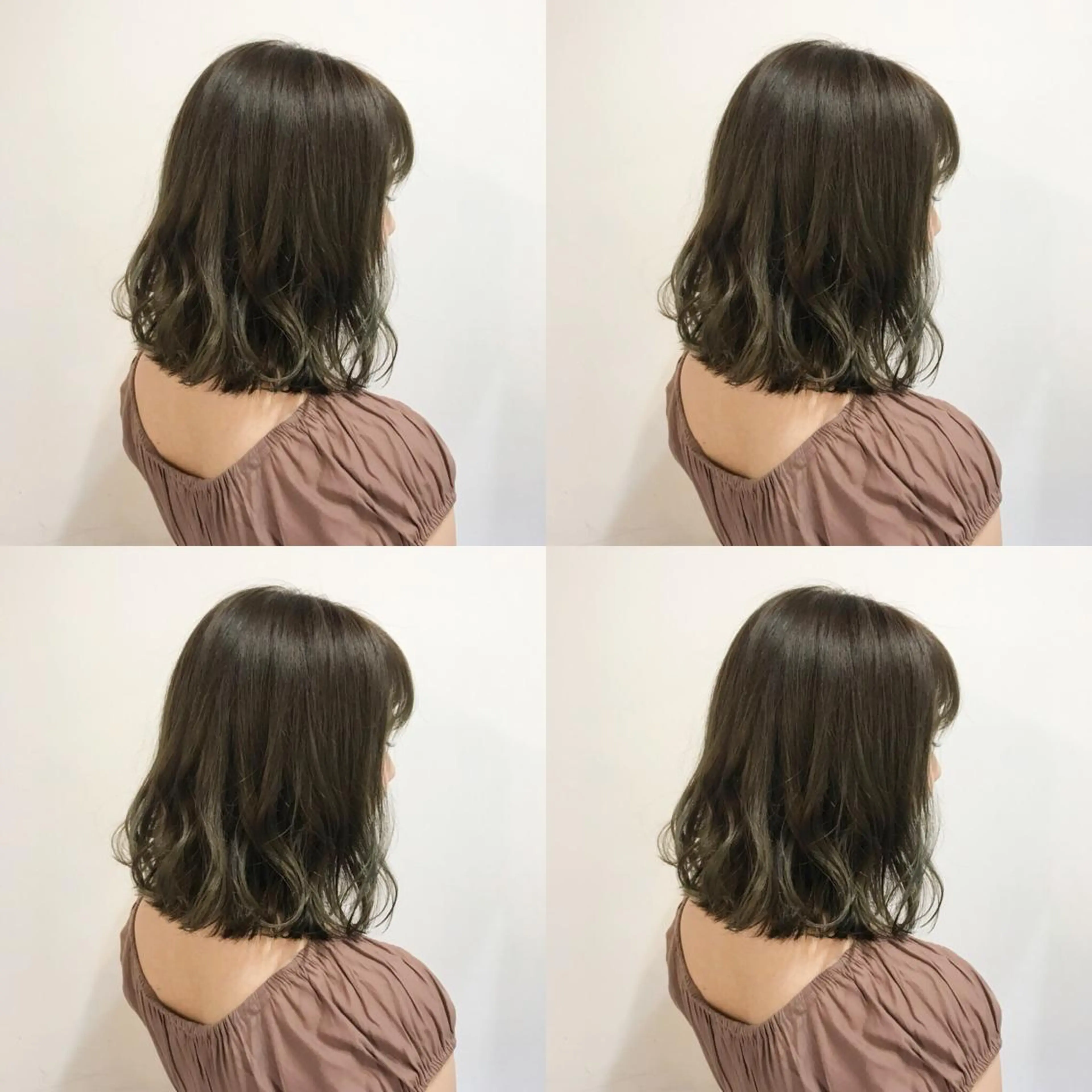 ミディアム カラー ヘアアレンジ 嶋佐 昌大 シマサマオのヘアスタイル