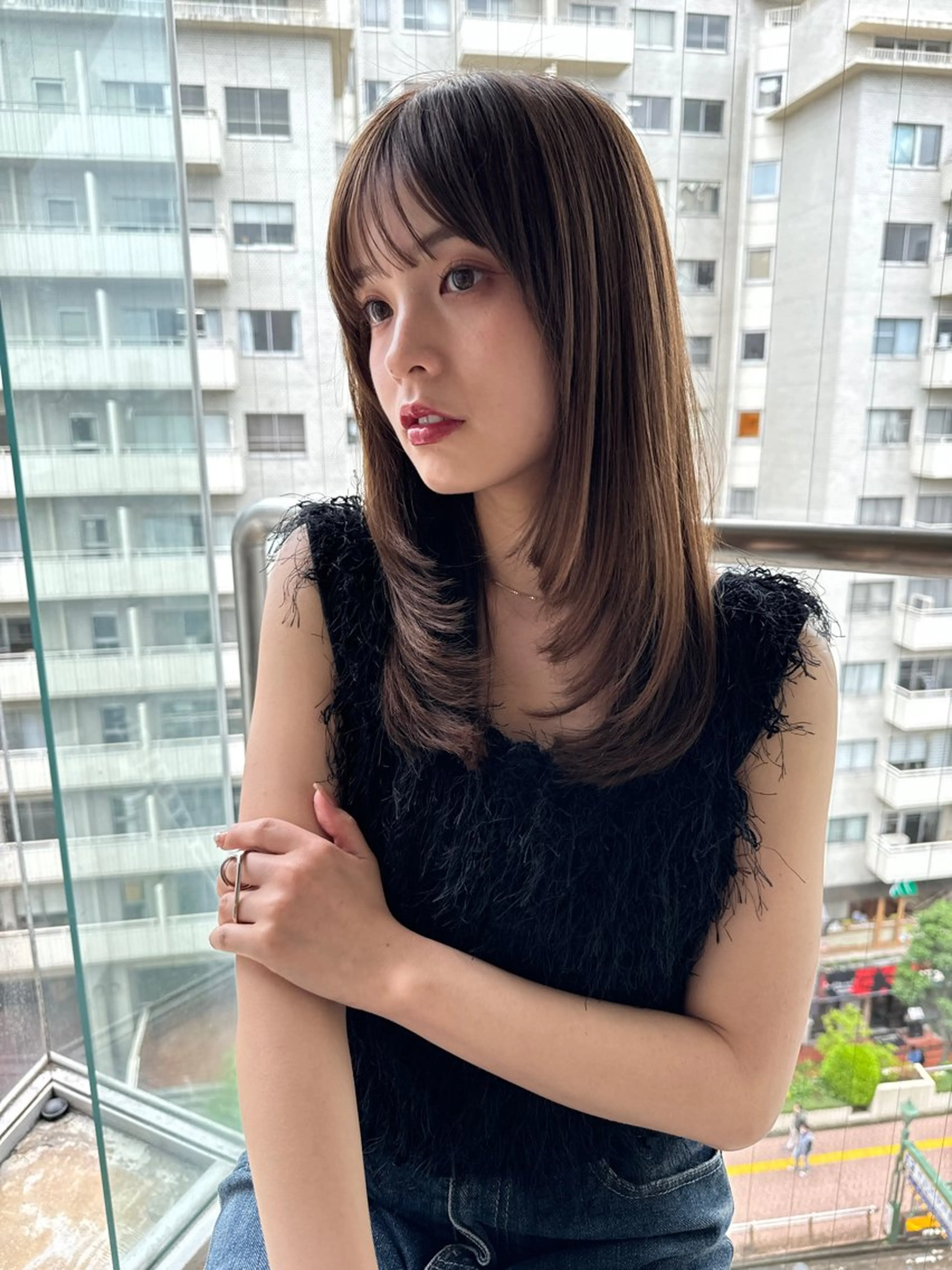 ミディアム カラー デザインレイヤー/ KOSUKEのヘアスタイル