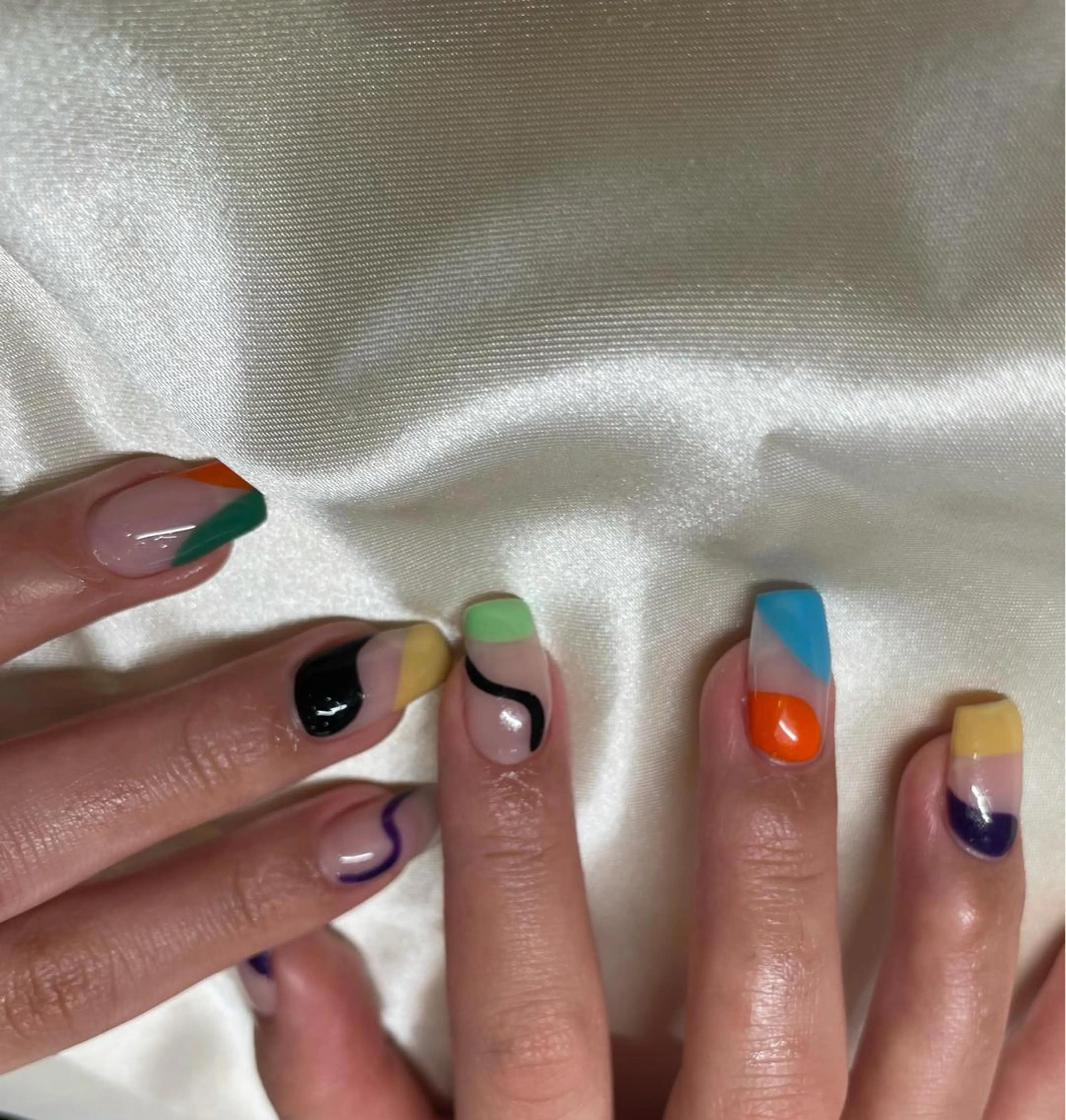 ネイル ˚✧⁺⭐︎༚moca miyuu⁎⁺˳✧༚のネイルデザイン