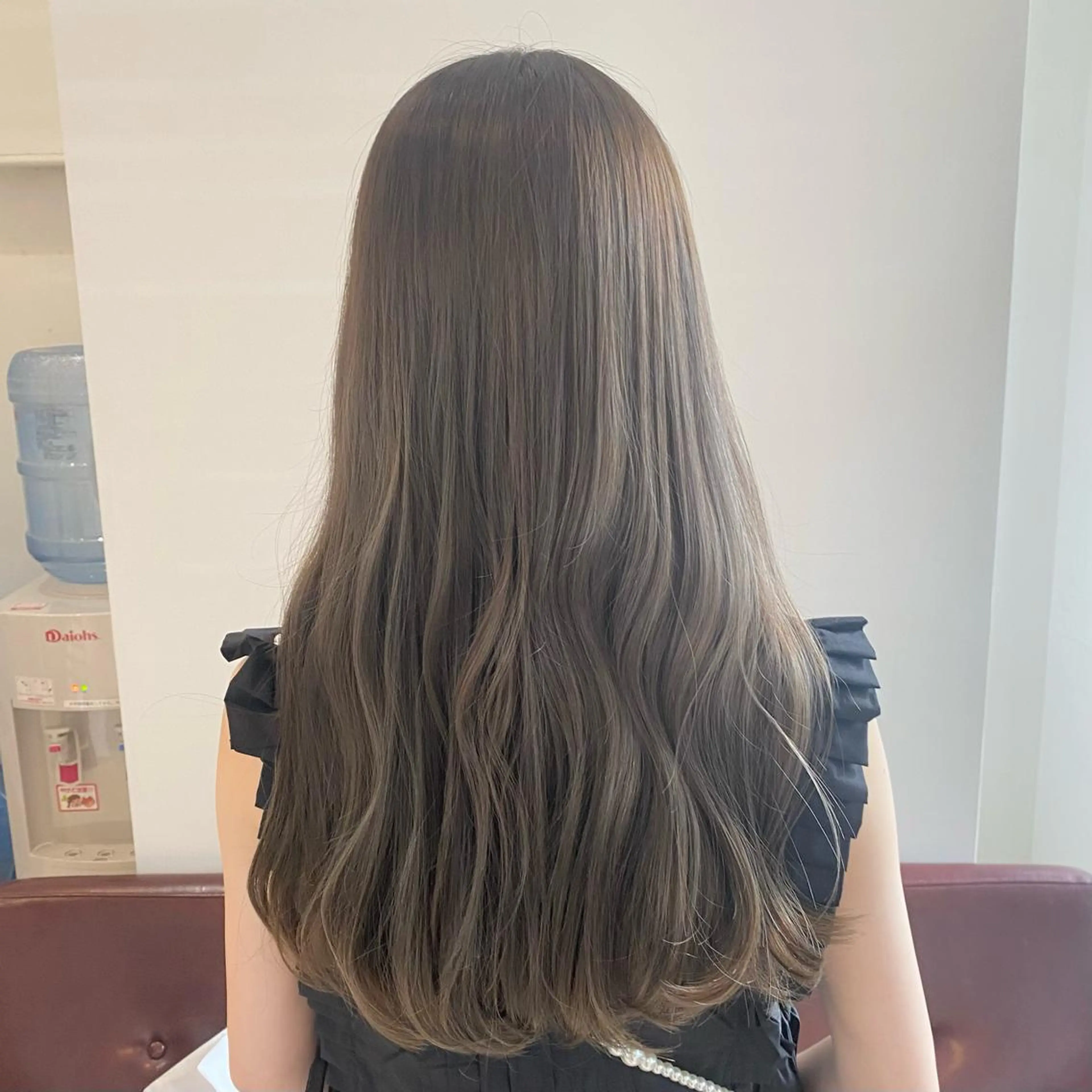 ロング カット ヘアカラー トリートメント 吉原 みえのヘアスタイル