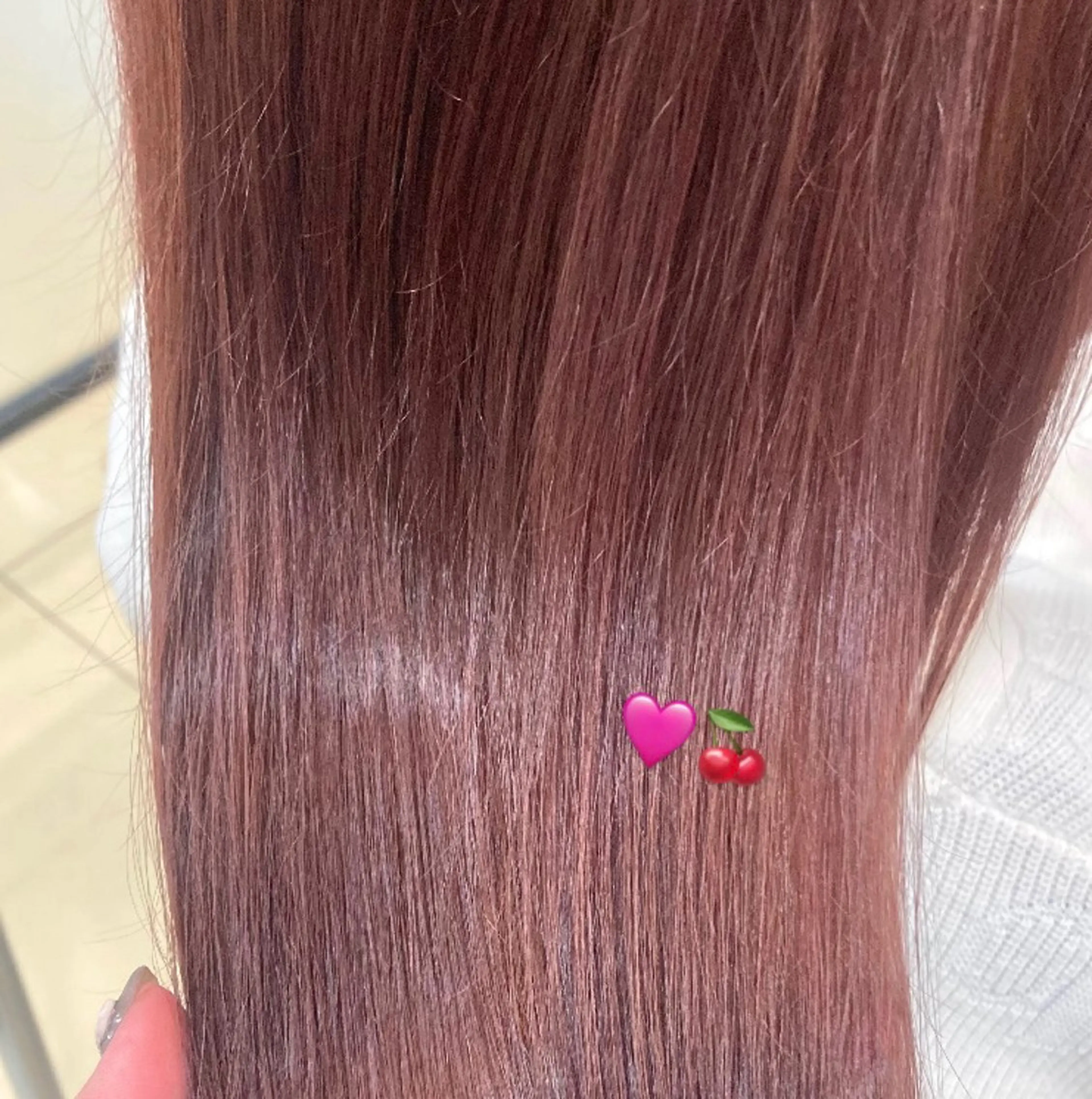 ロング カラー ブリーチ ブリーチなしカラー ピンクカラー LiTA. はません 太田 瑠花のヘアスタイル