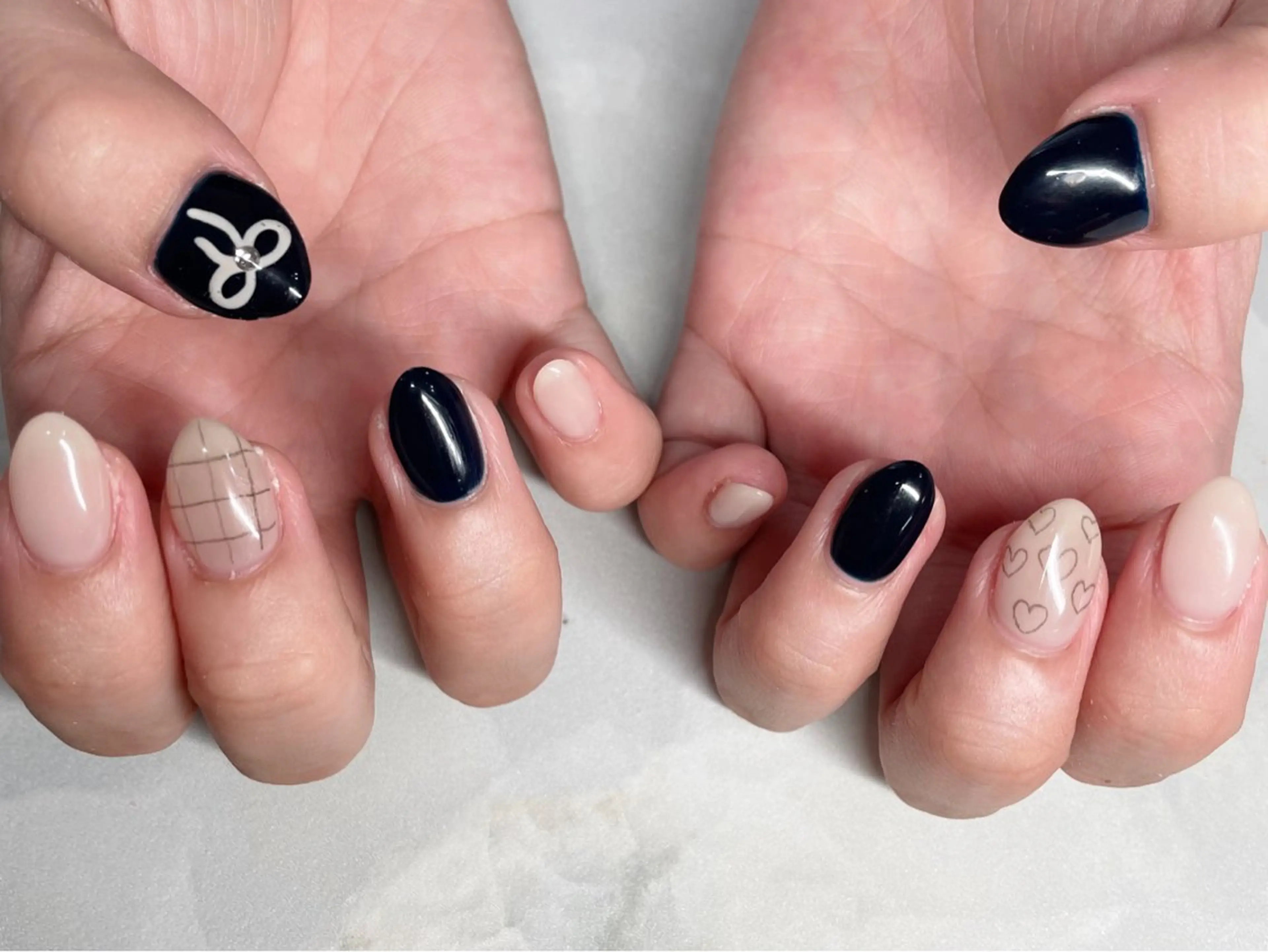 ネイル アートネイル 持ち込み seri joieangeのネイルデザイン