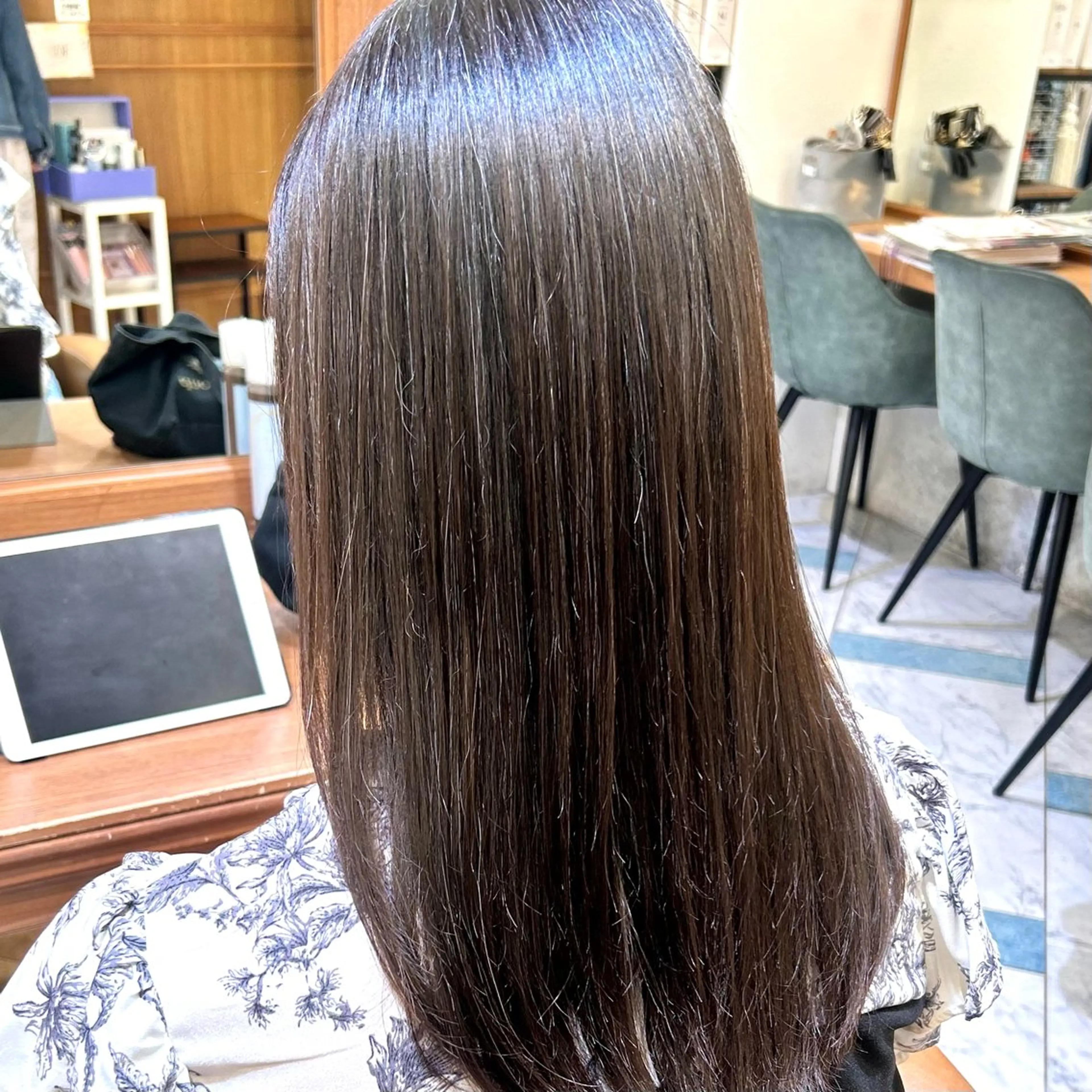 【🌟新規様限定🌟】19時30分​〜​のご案内🍒地毛風縮毛矯正☘️＋内部補修トリートメント🎀の写真