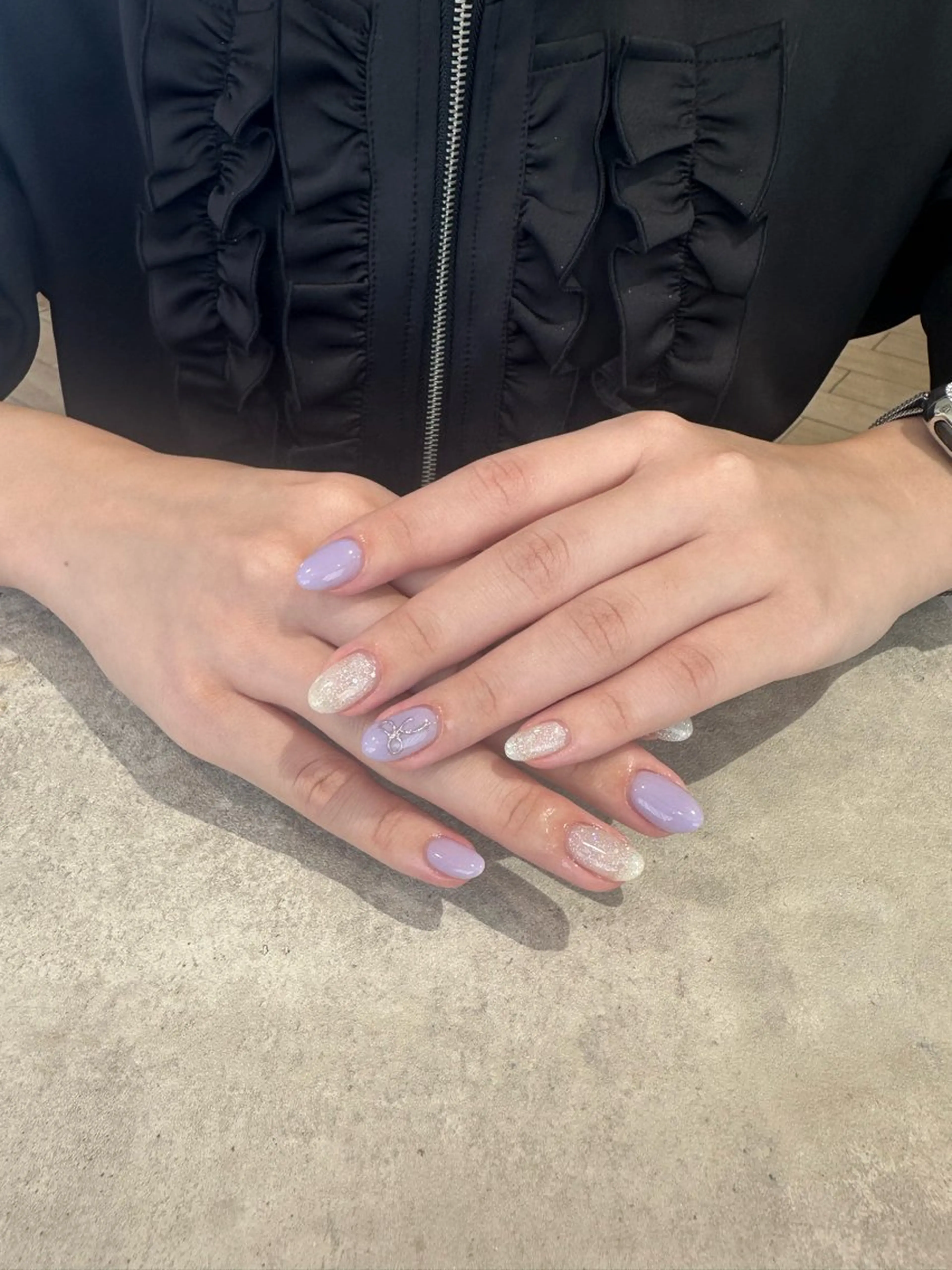 ネイル ハンドネイル 豊島 波奈のネイルデザイン